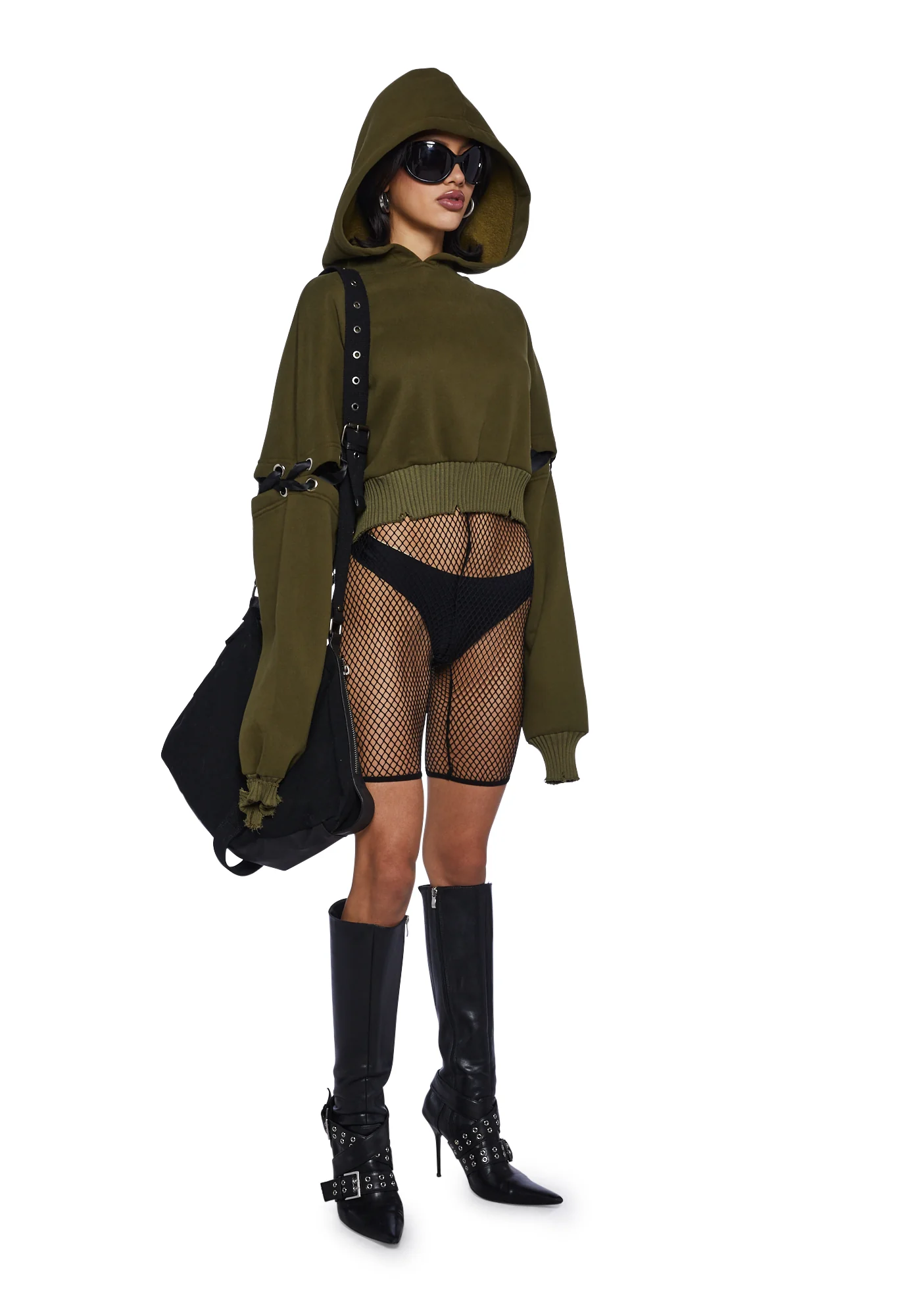 Street Days Cropped Hoodie - Image 2