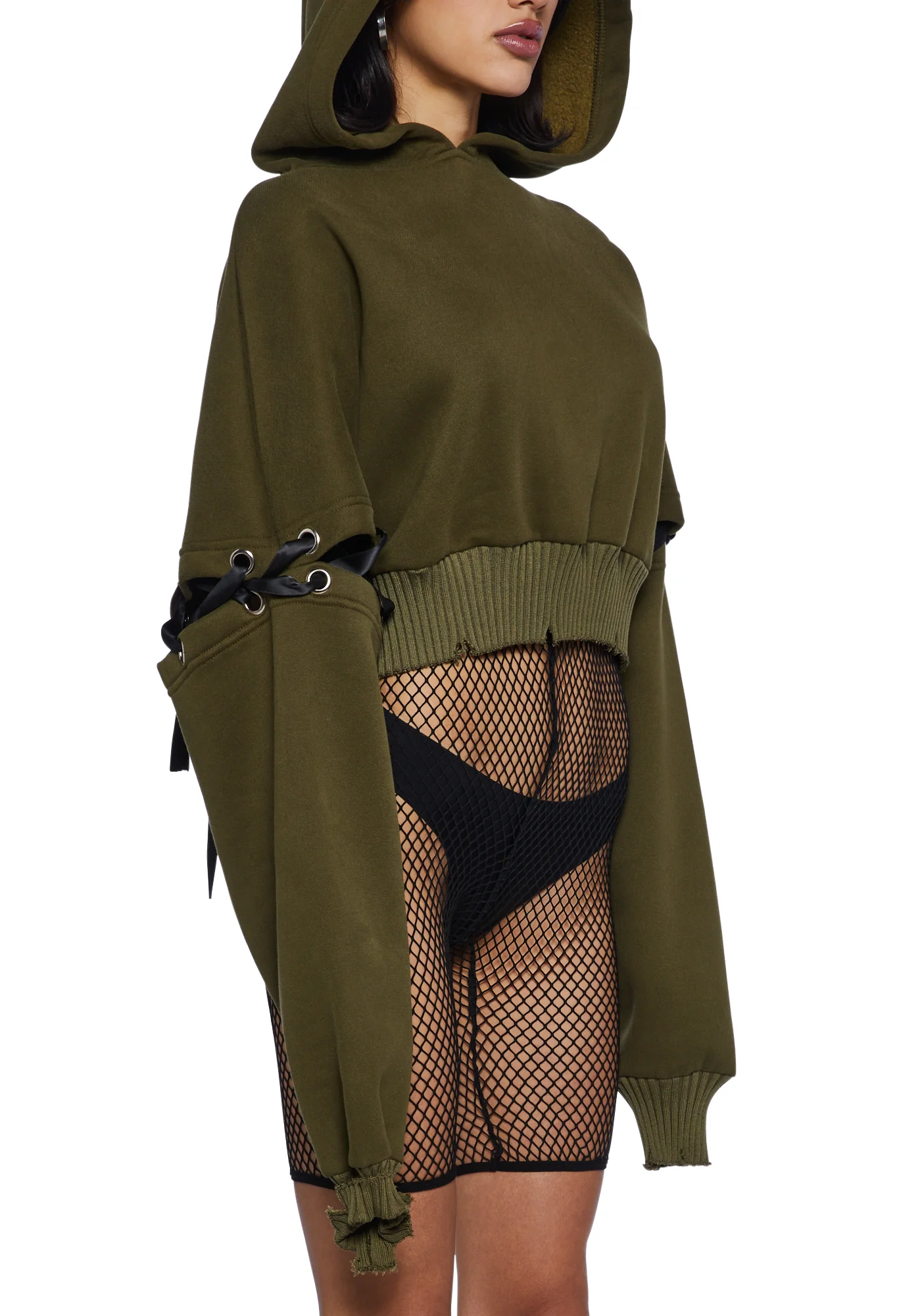 Street Days Cropped Hoodie - Image 4