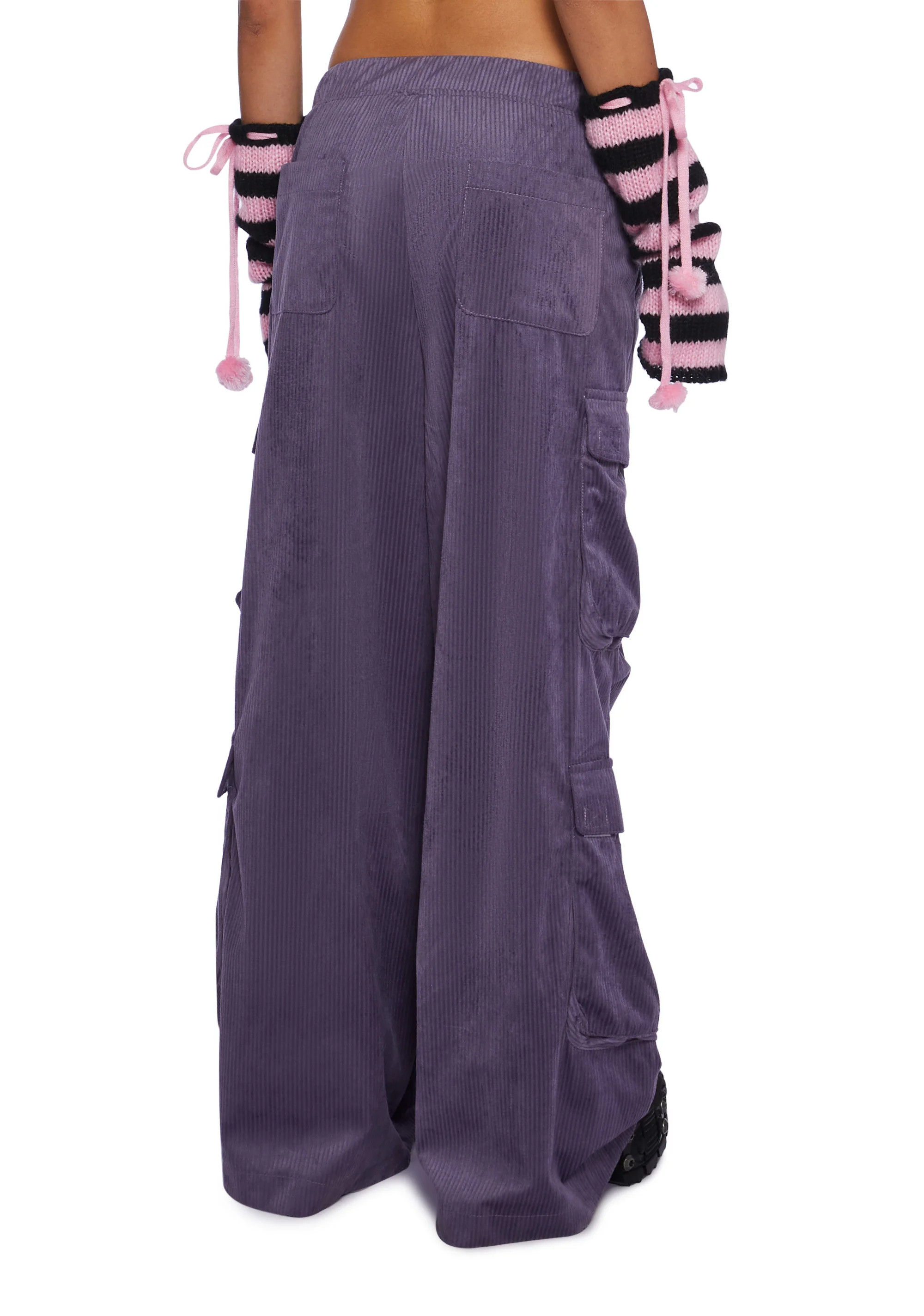 Streetwise Cutie Corduroy Cargo Pants - Image 4