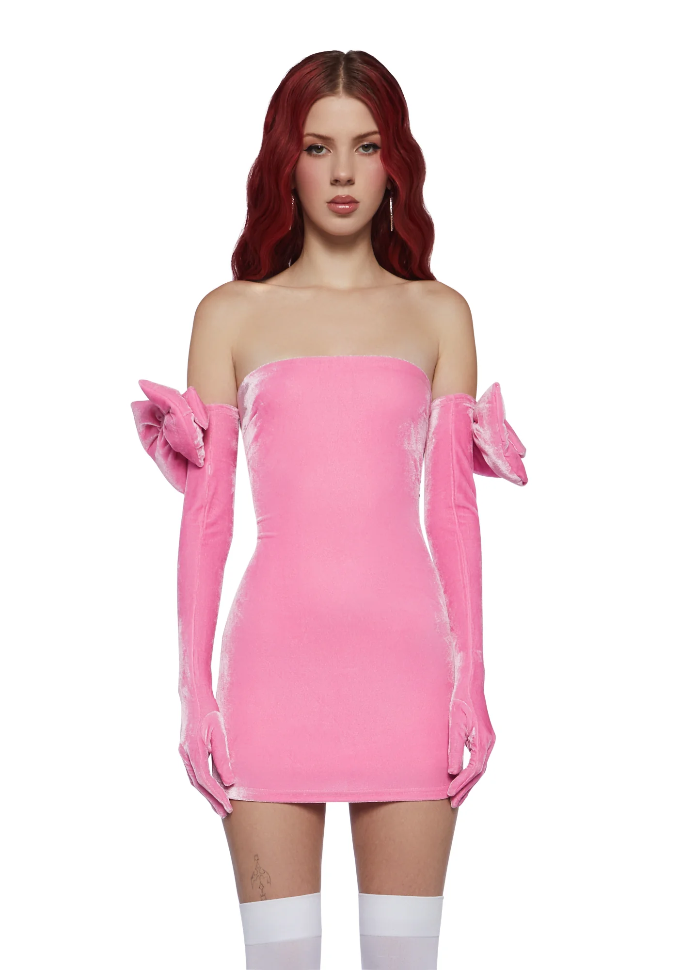 Pretty Perfection Mini Dress Set- Pink - Image 5