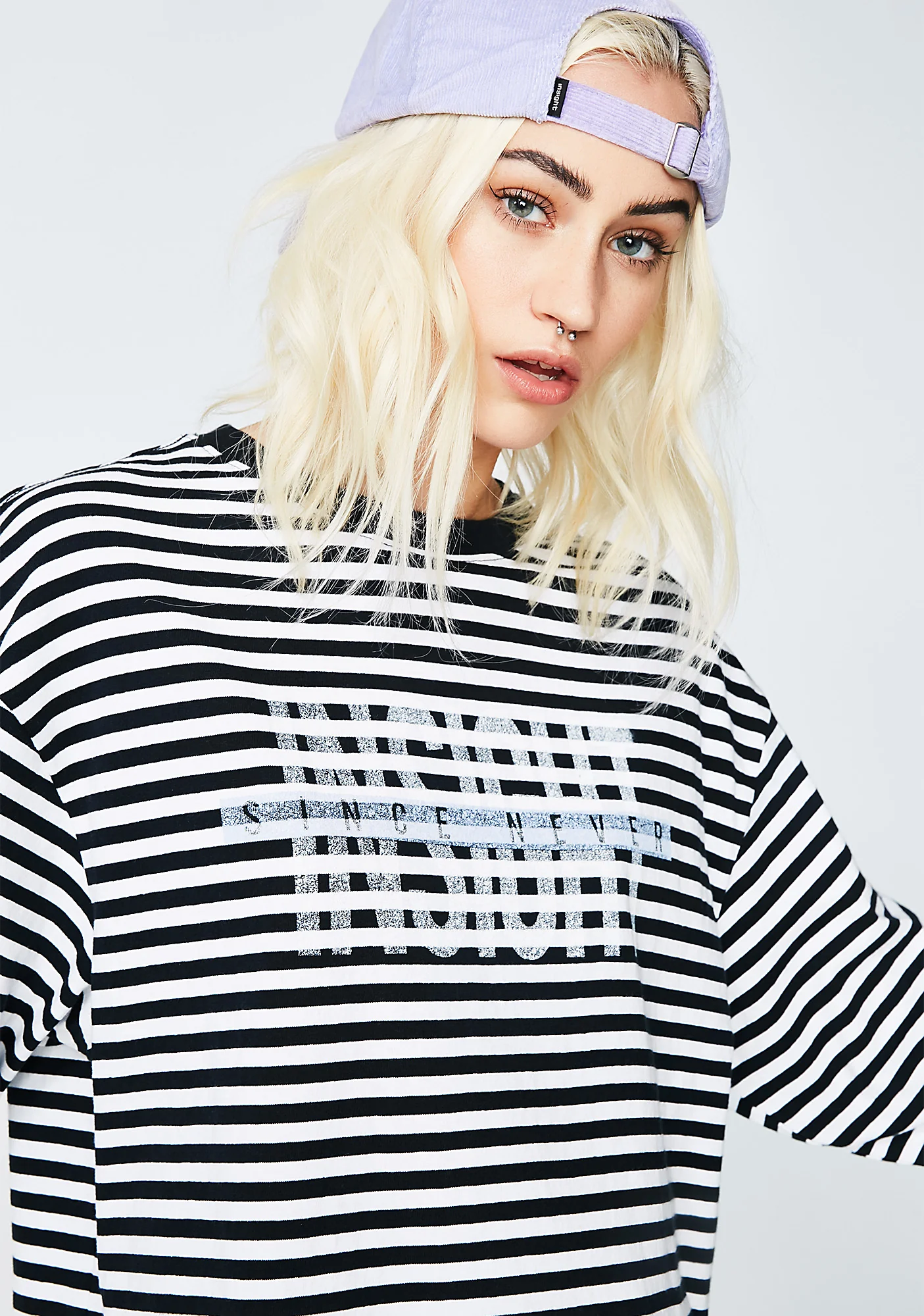 Strike Through Long Sleeve Tee - Image 2
