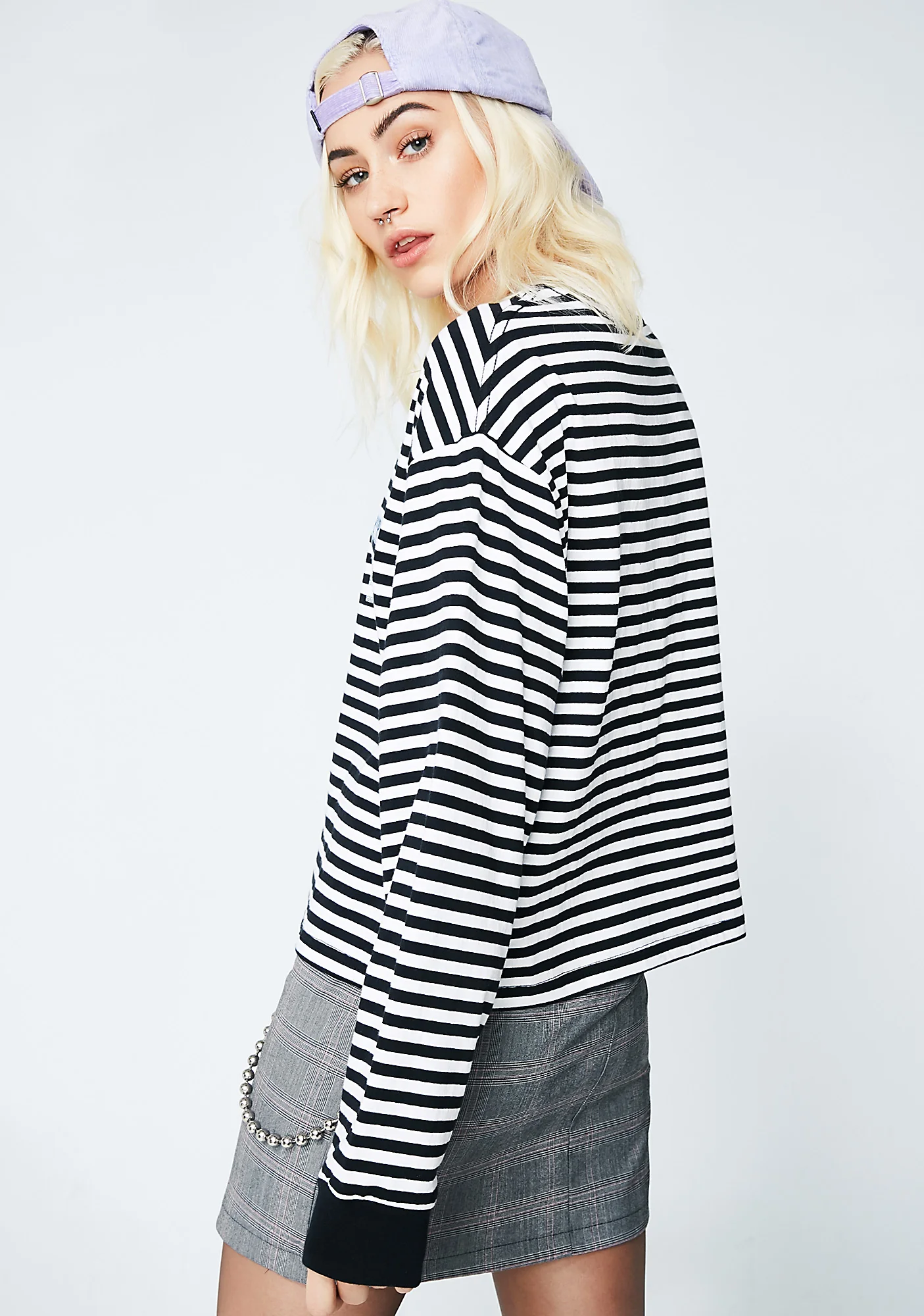 Strike Through Long Sleeve Tee - Image 4