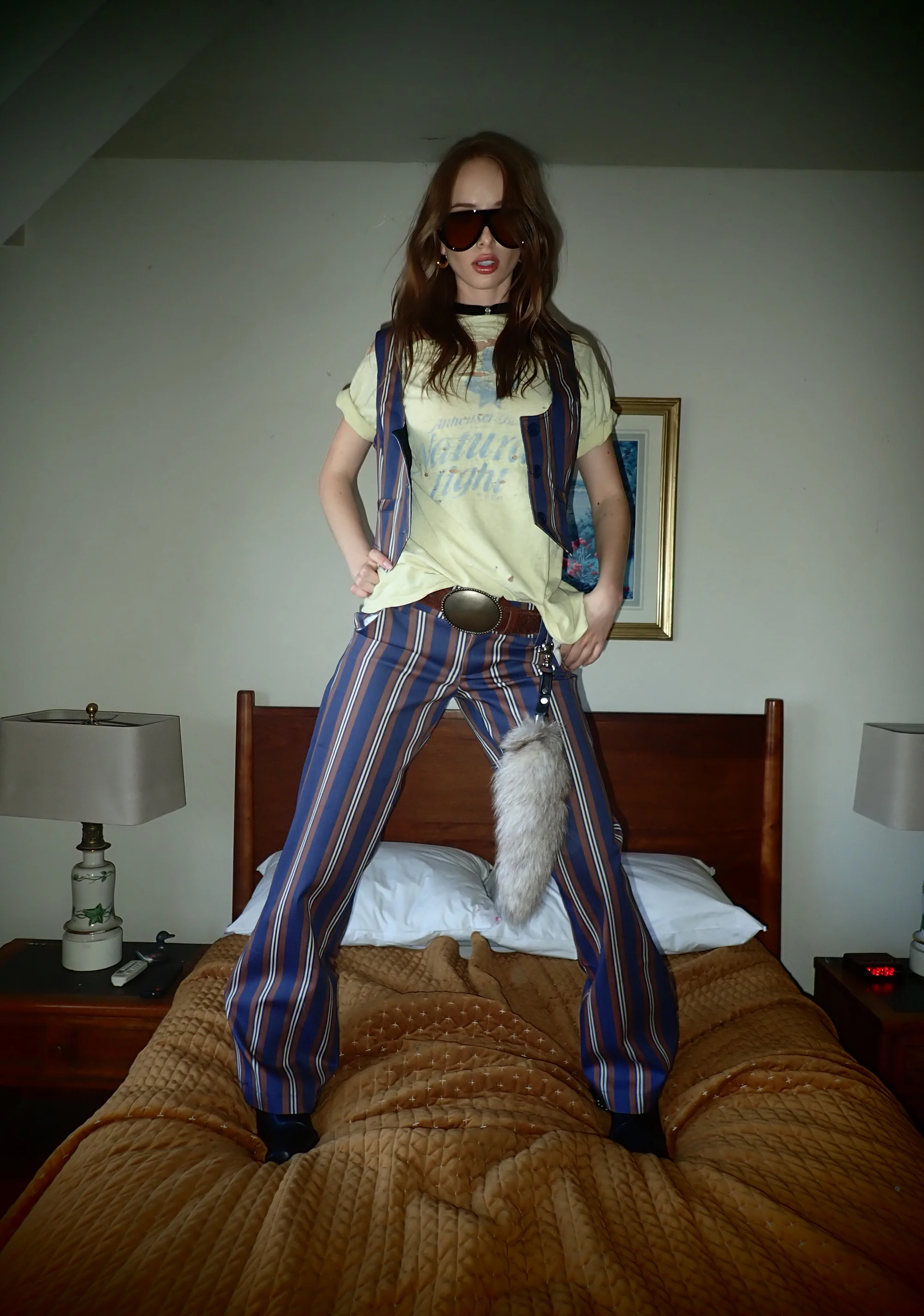Soho Chic Striped Trousers - Image 8