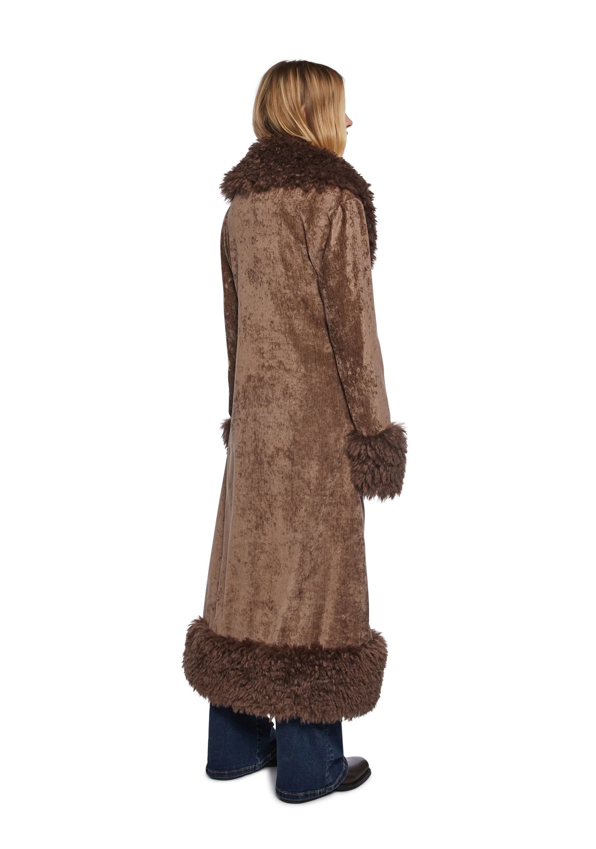 Bohemian Tourist Velvet Duster - Image 4