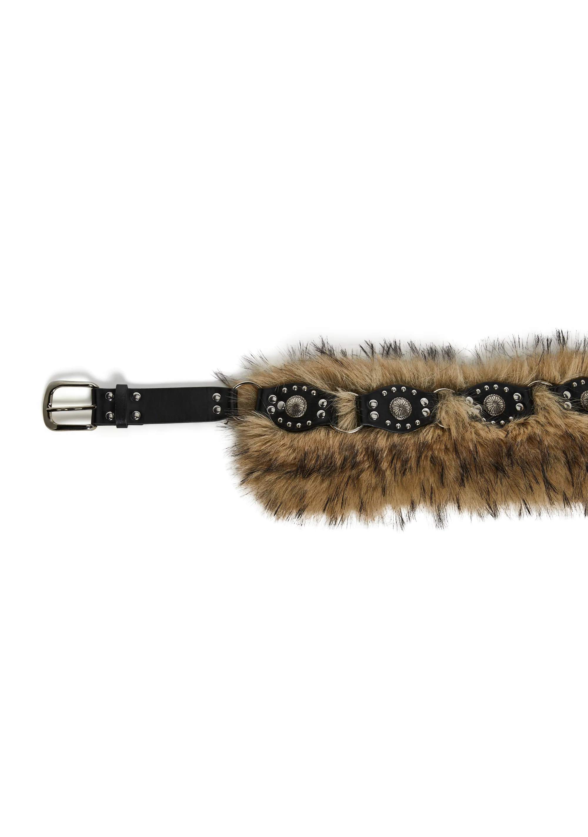 No Shade Studded Buckle Belt - Image 6