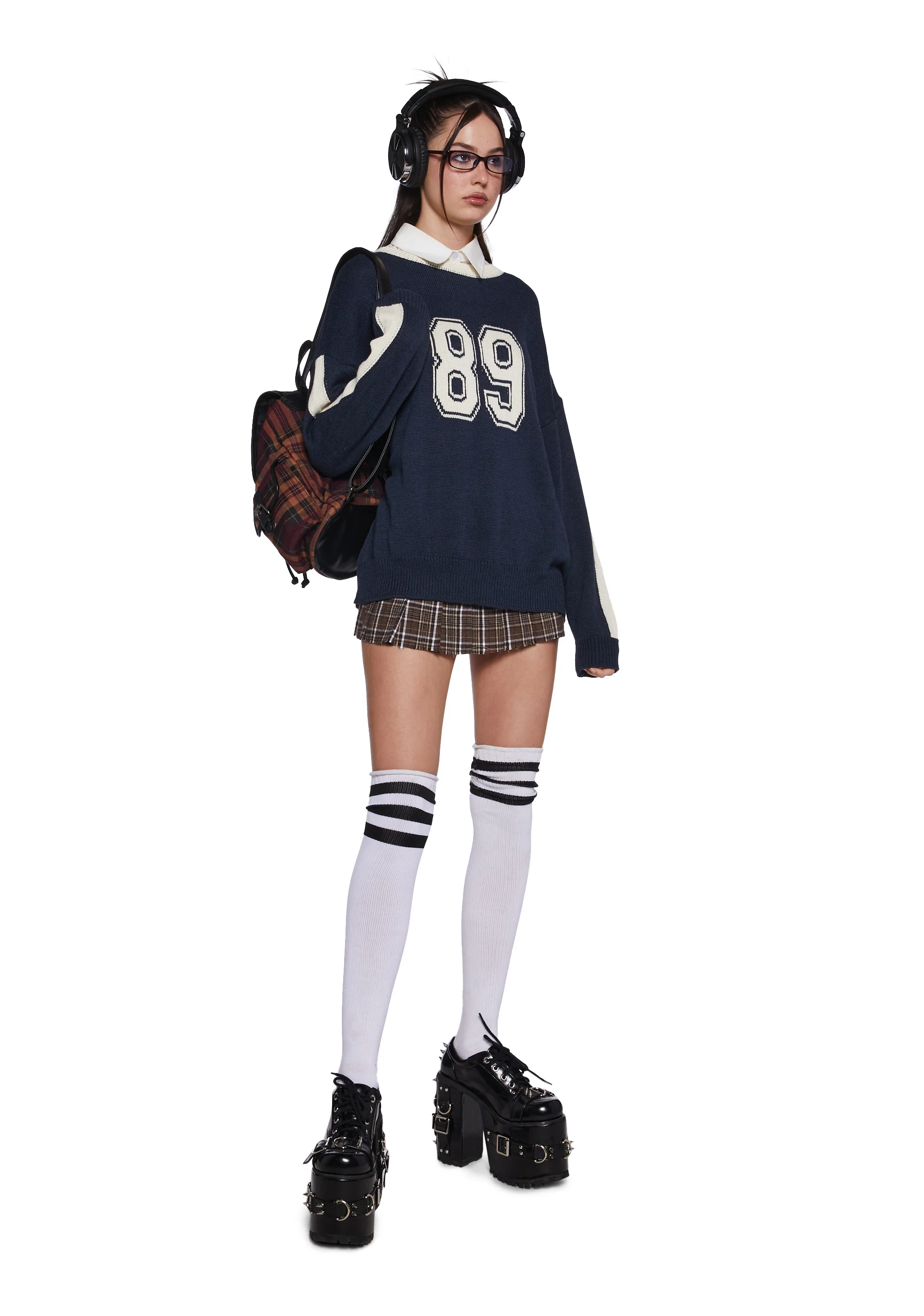 Studiously Charming Sweater Top - Image 2