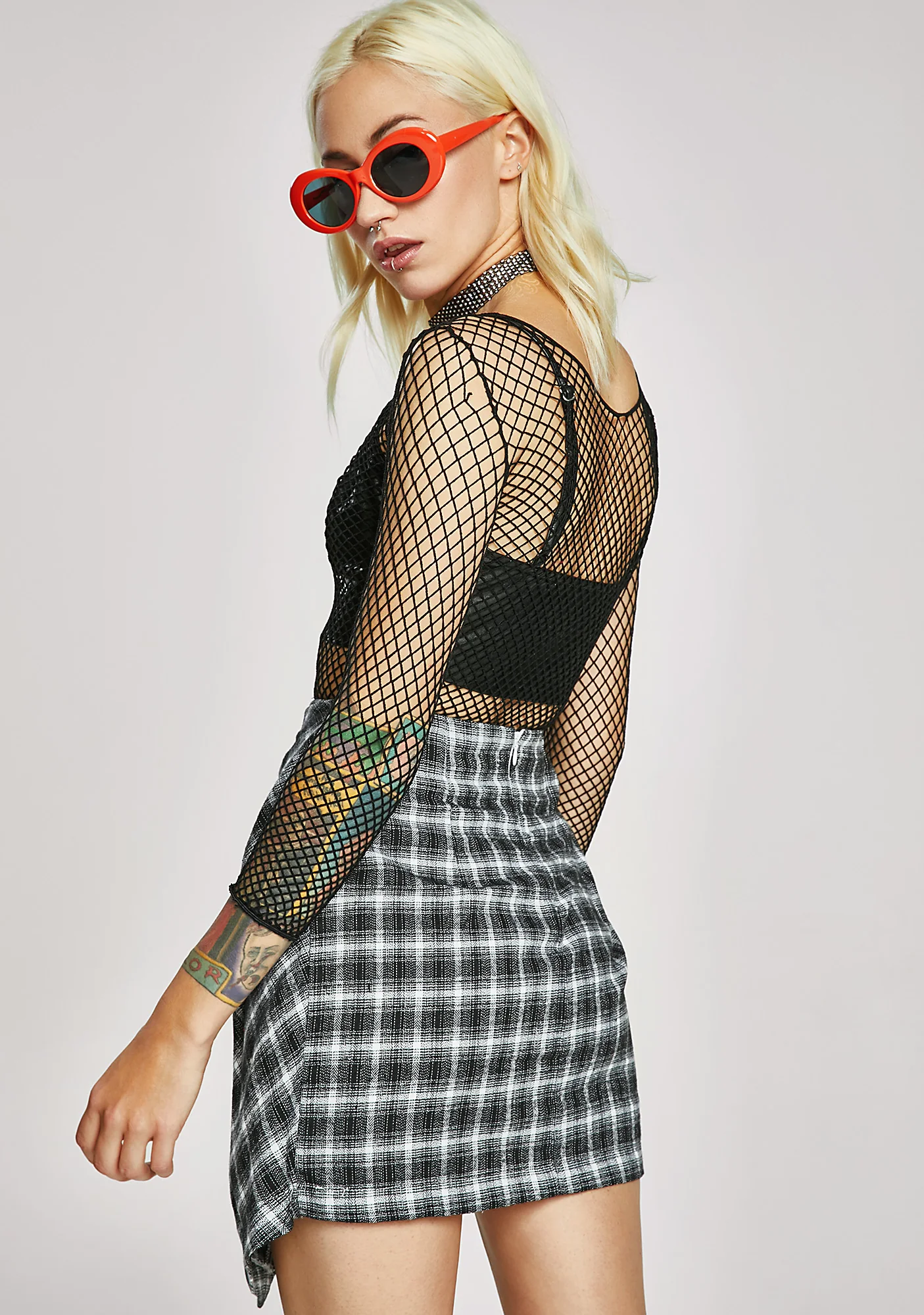 Study Buddy Plaid Skirt - Image 4