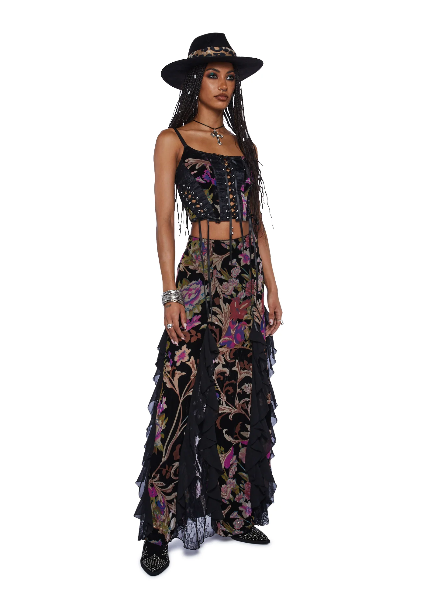 Stumbled On Sublime Maxi Skirt - Black - Image 2