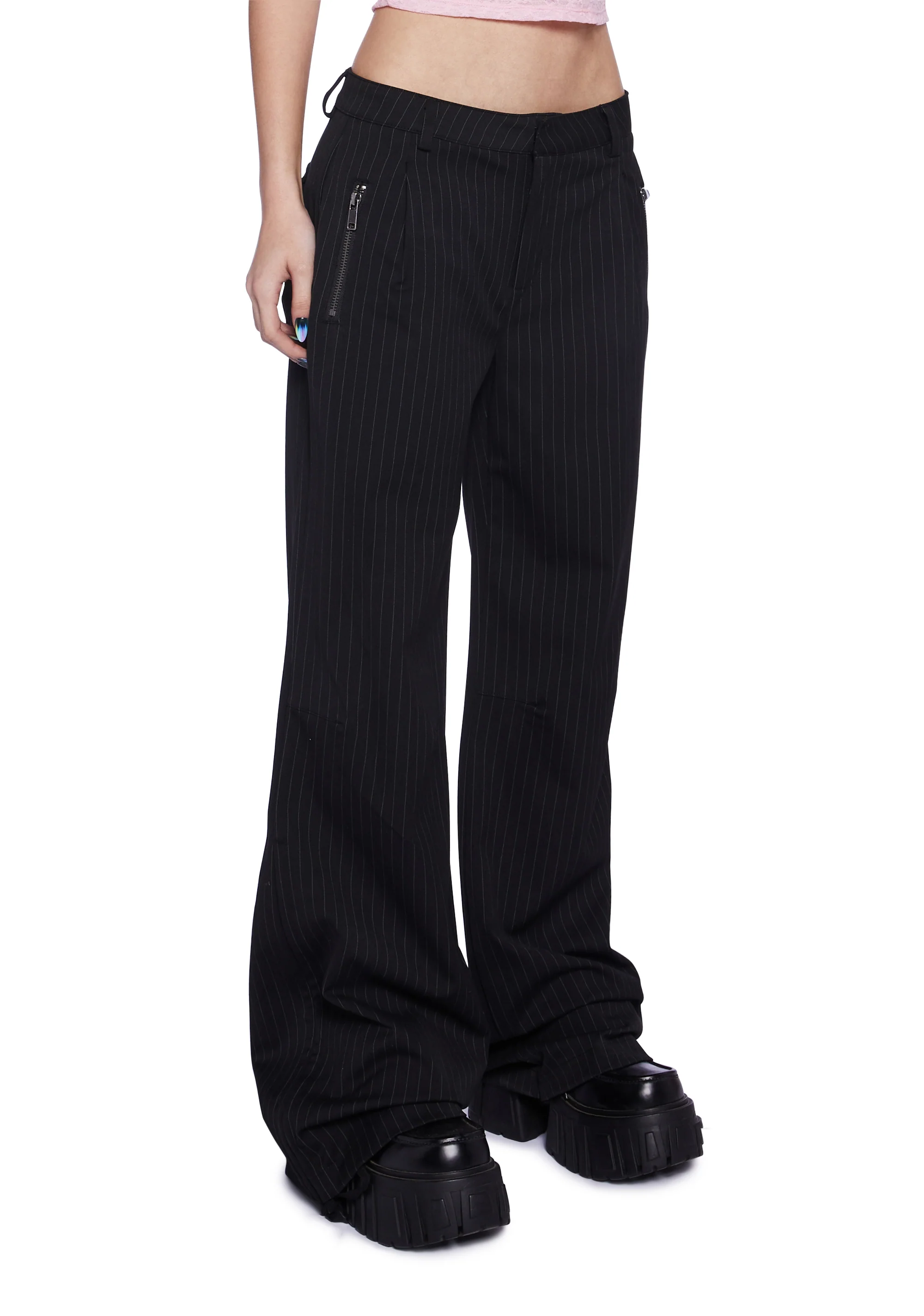 Stylish Times Pinstripe Pants - Image 3
