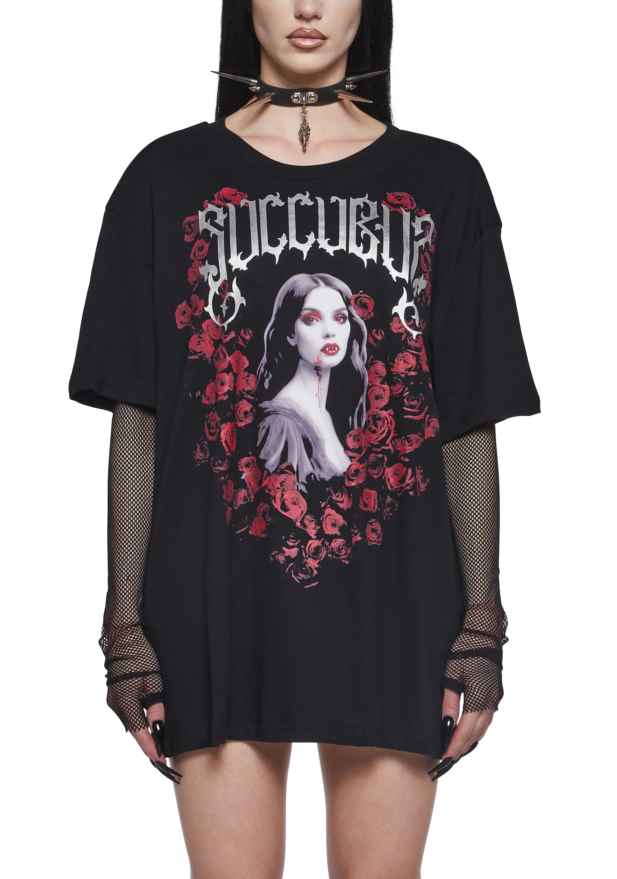 Succubus Seduction Long Sleeve Top - Image 4
