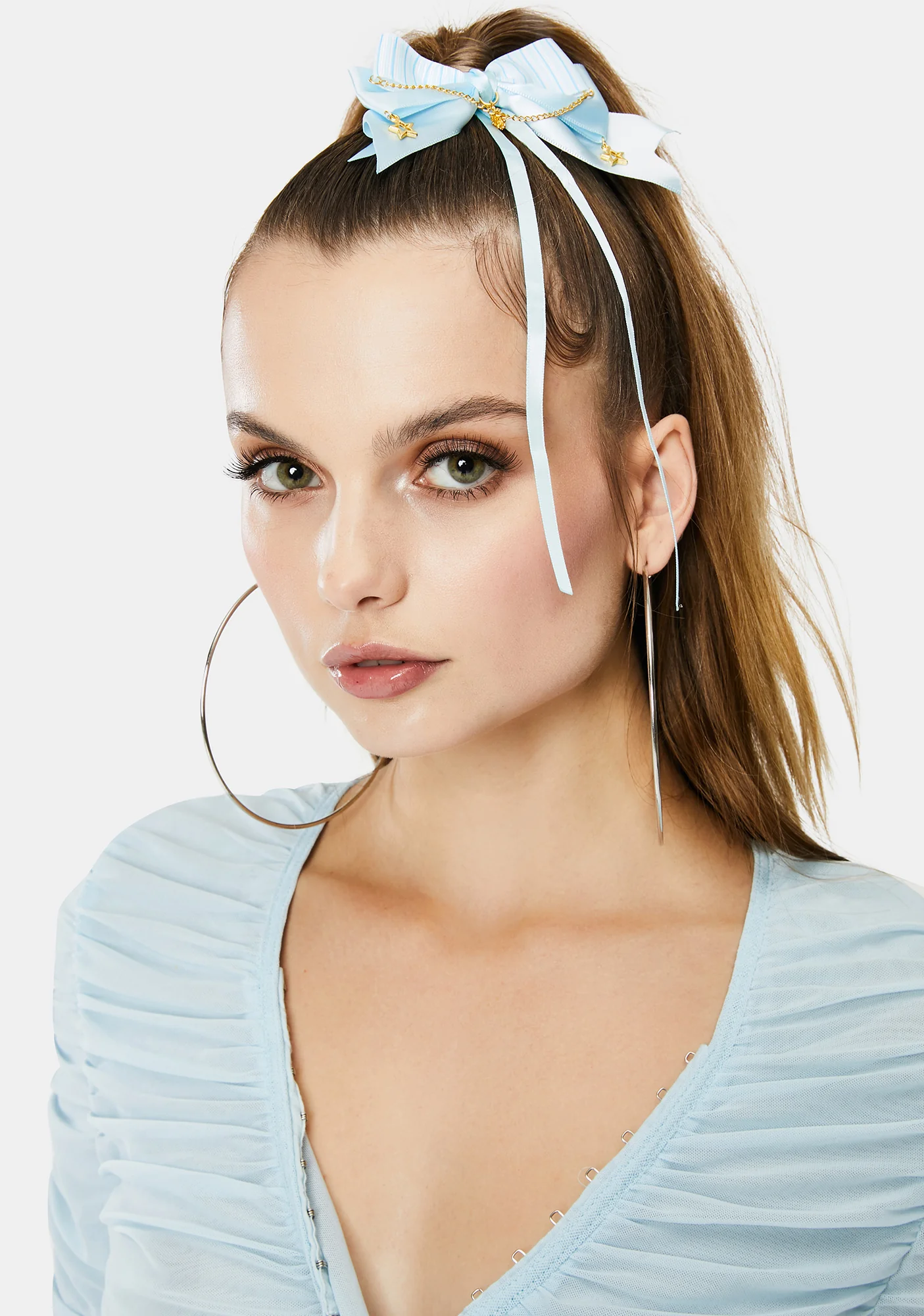 Such Sweetness Chain Hair Bow - Image 2