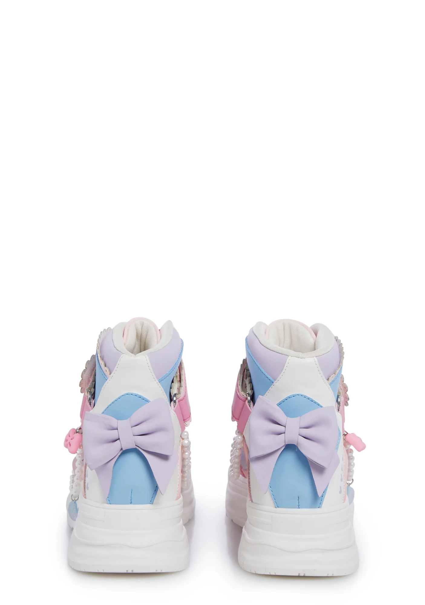 Sugar Wishes Hi Top Sneakers - Pastel - Image 4