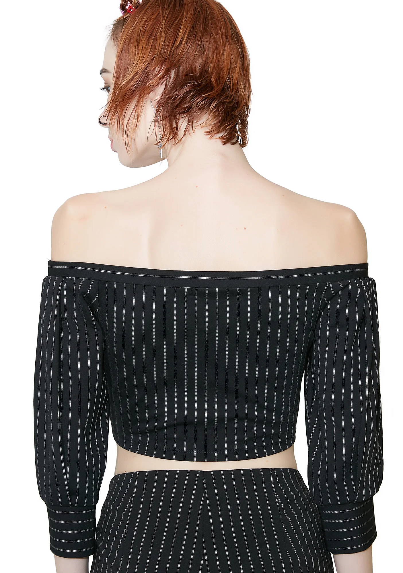 Suited Up Crop Top - Image 4