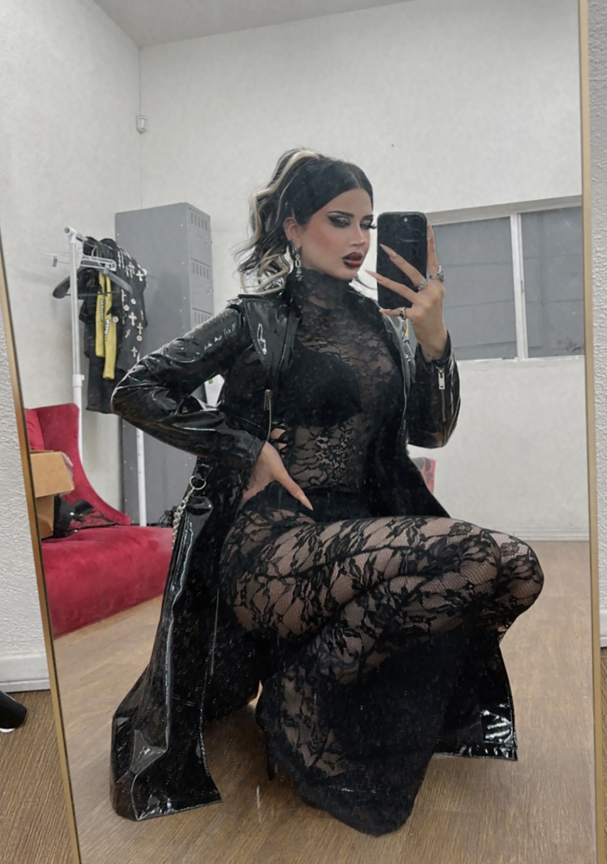Sultry Provocations Lace Bodysuit - Image 9