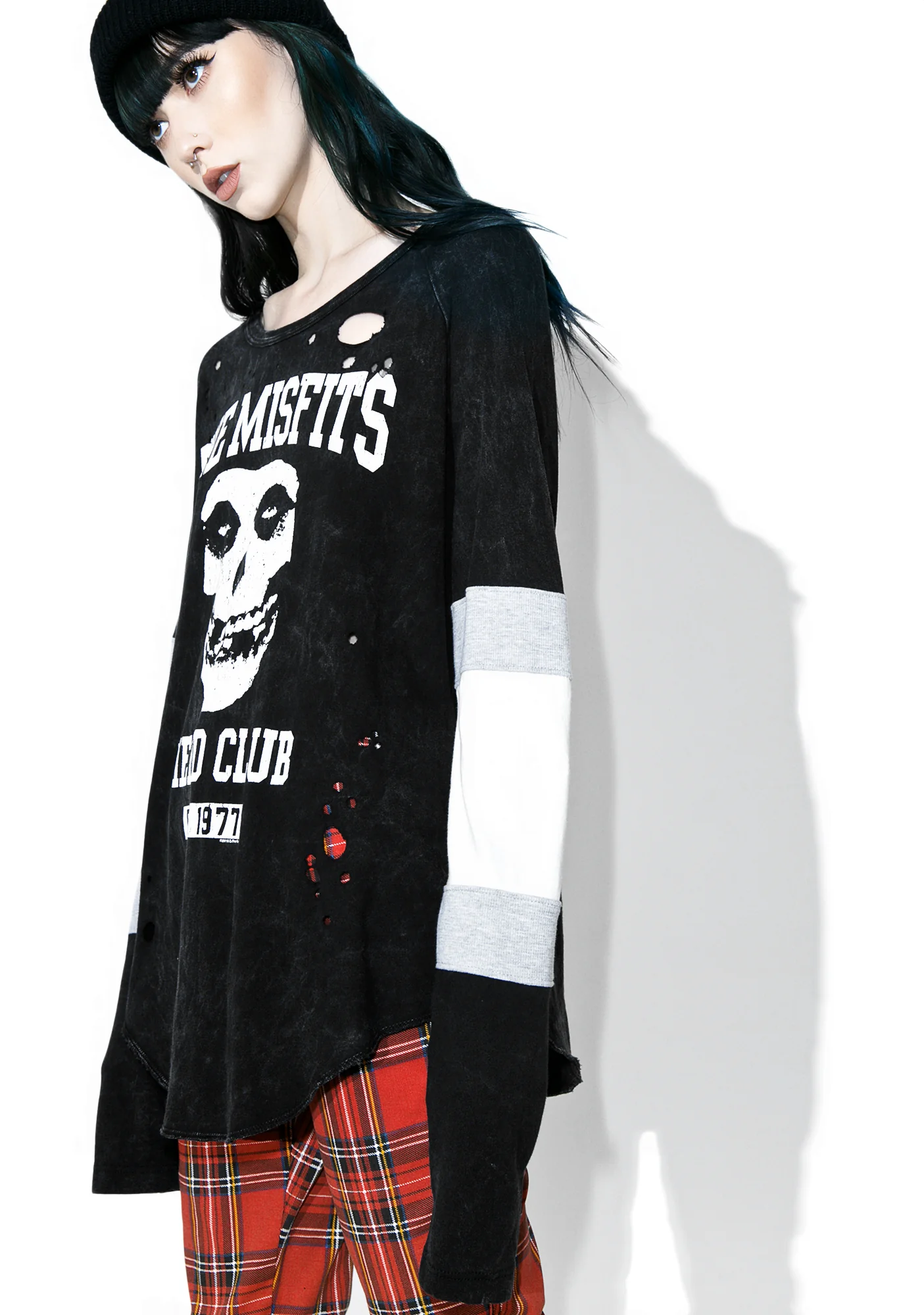 Sum Kinda Hate Raglan Tee - Image 2