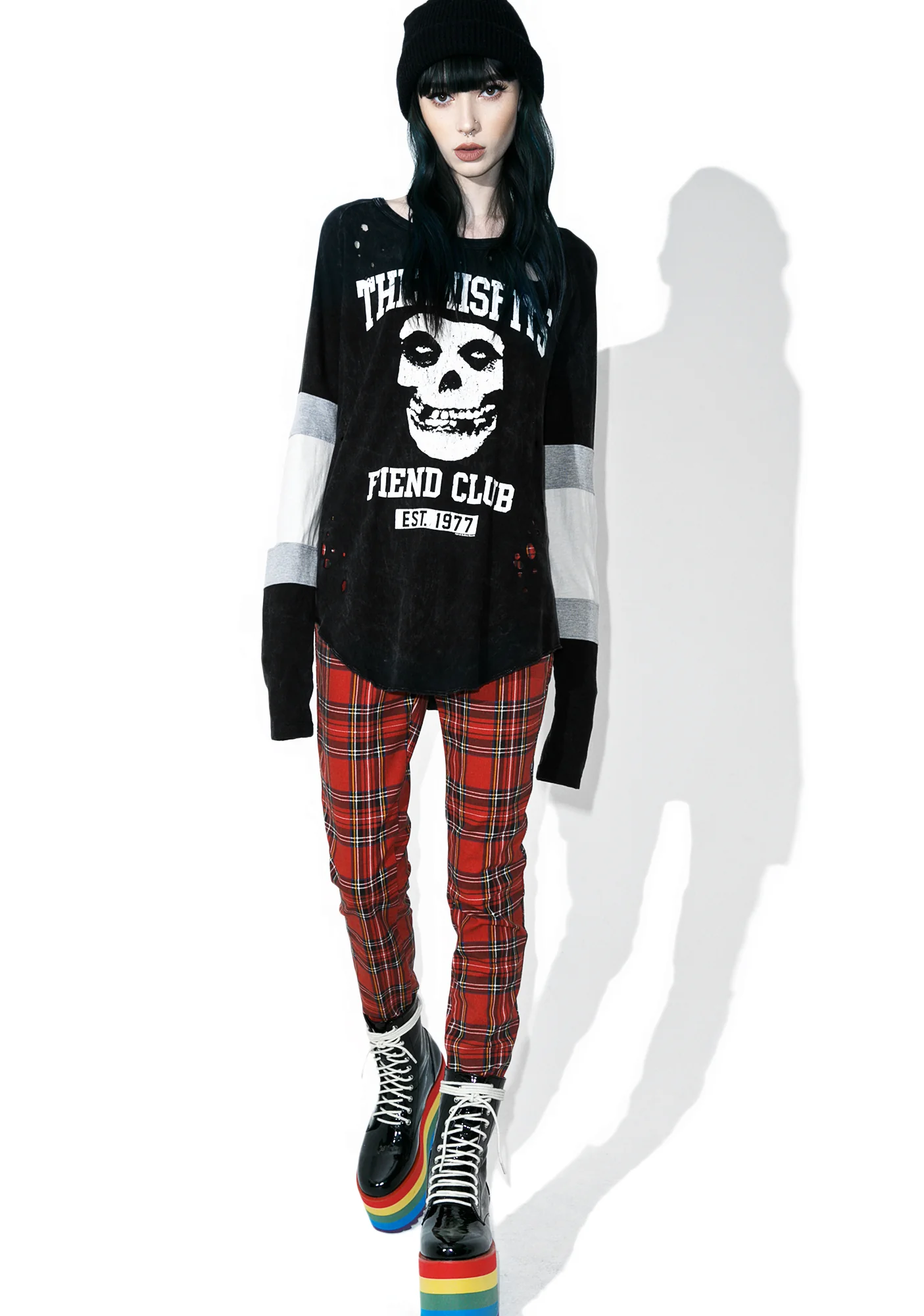 Sum Kinda Hate Raglan Tee - Image 4
