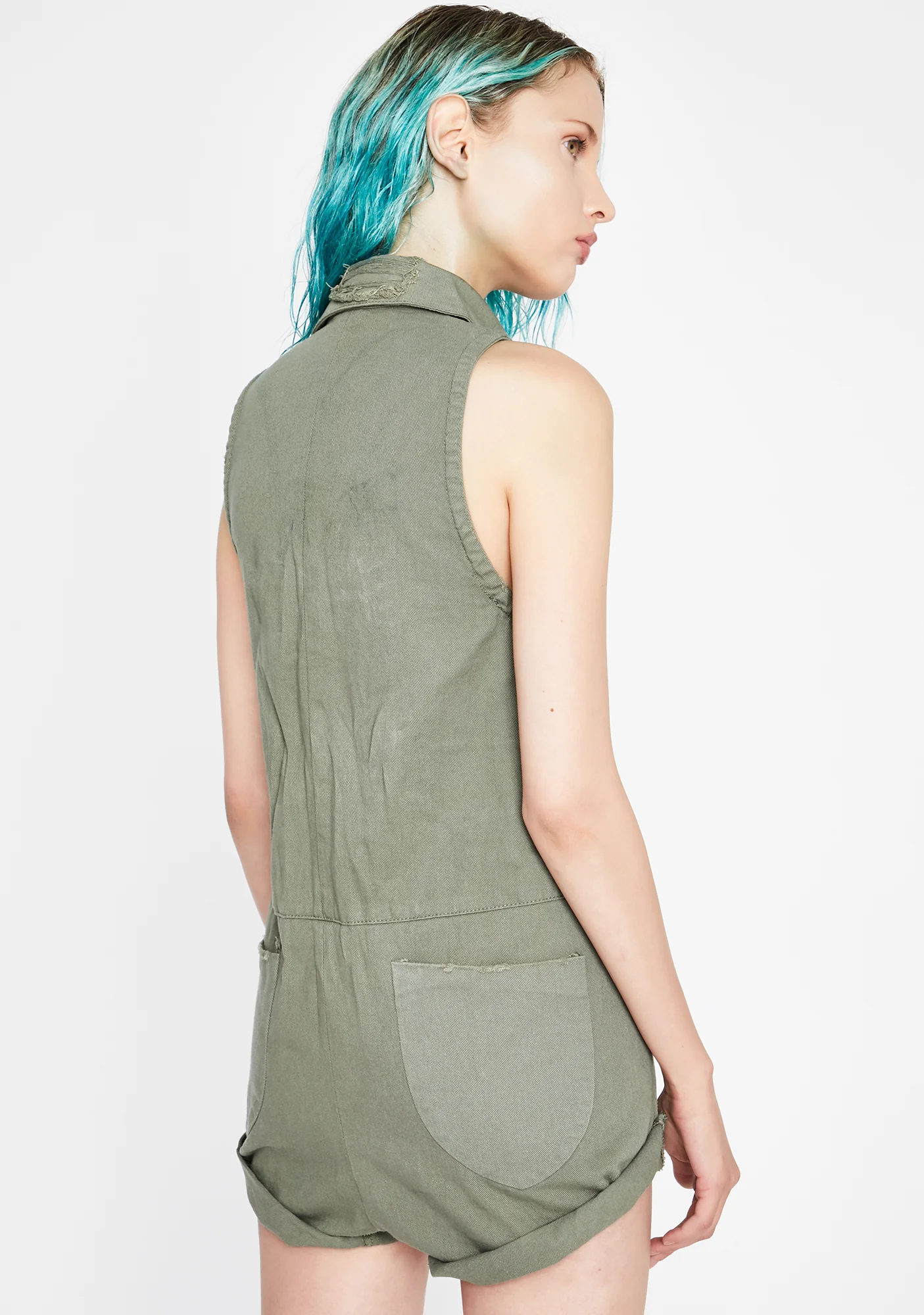 Sunday's Cool Denim Romper - Image 4