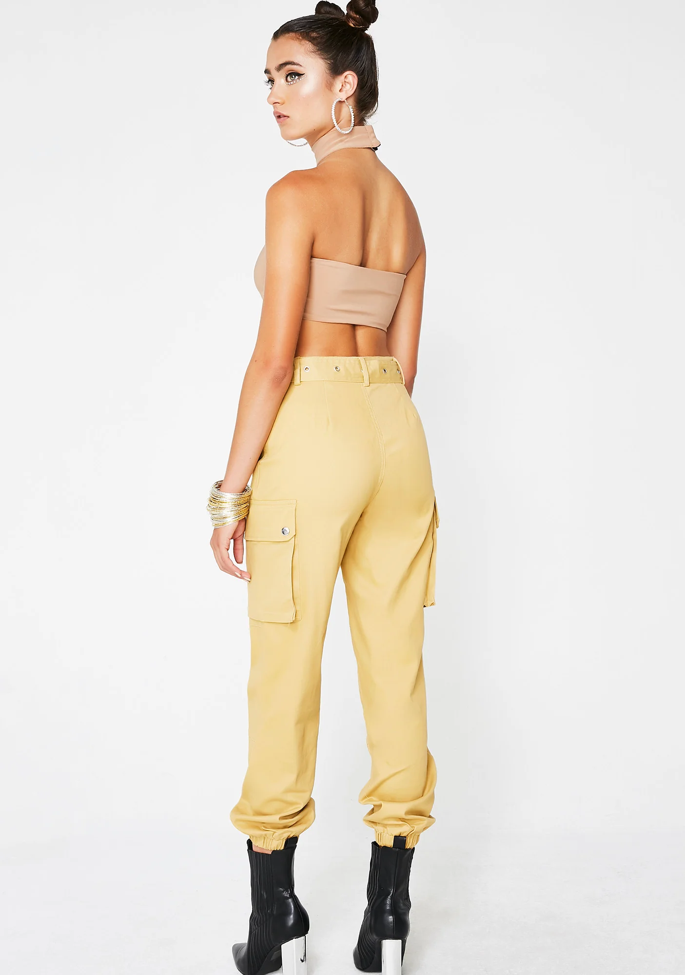 Sunny Shroom Raider Cargo Trousers - Image 4