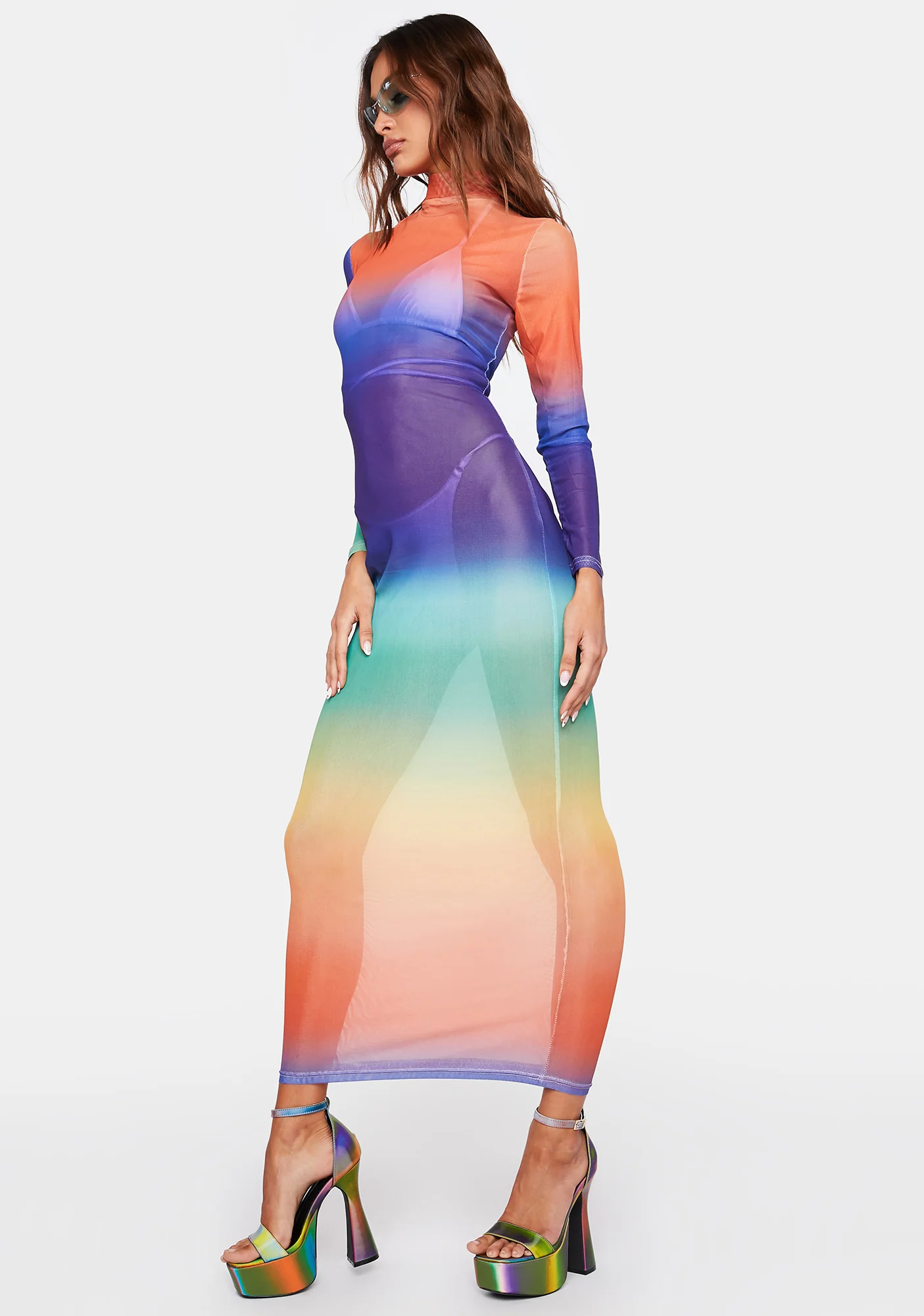 Sunset Surprise Maxi Dress - Image 3