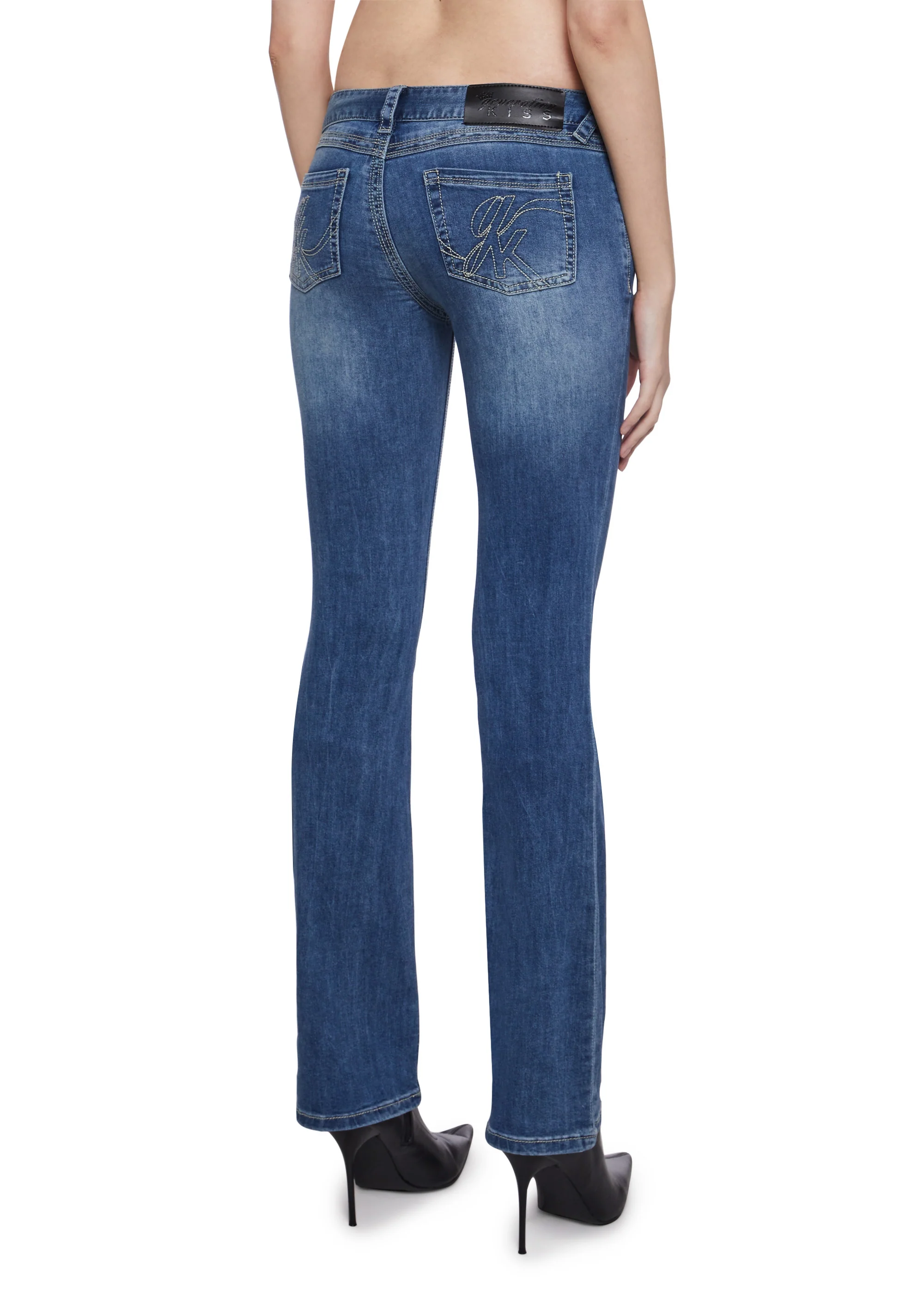 Haley Low Rise Denim Jeans - Image 5