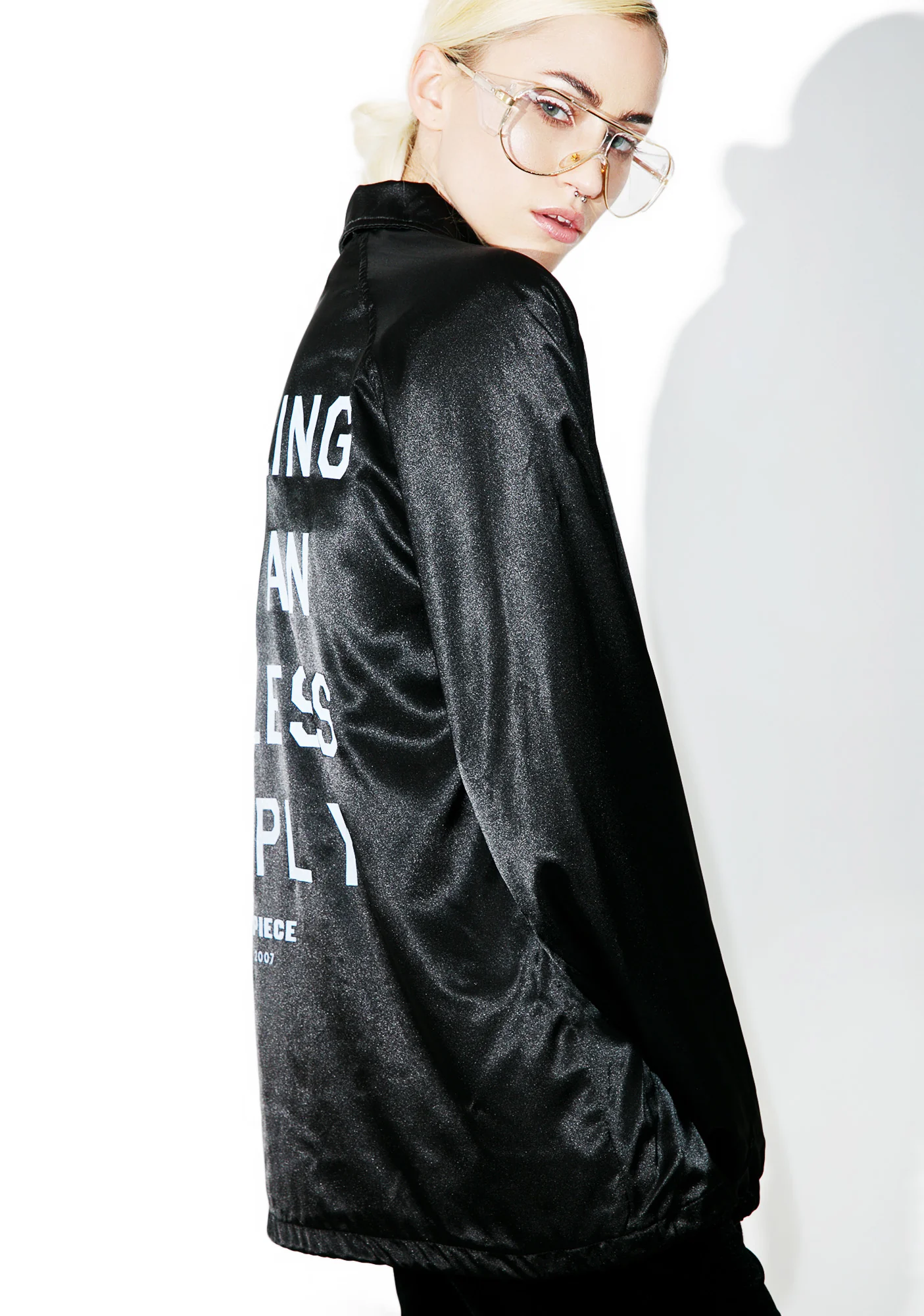 Supply Satin Coach Jacket - Image 3