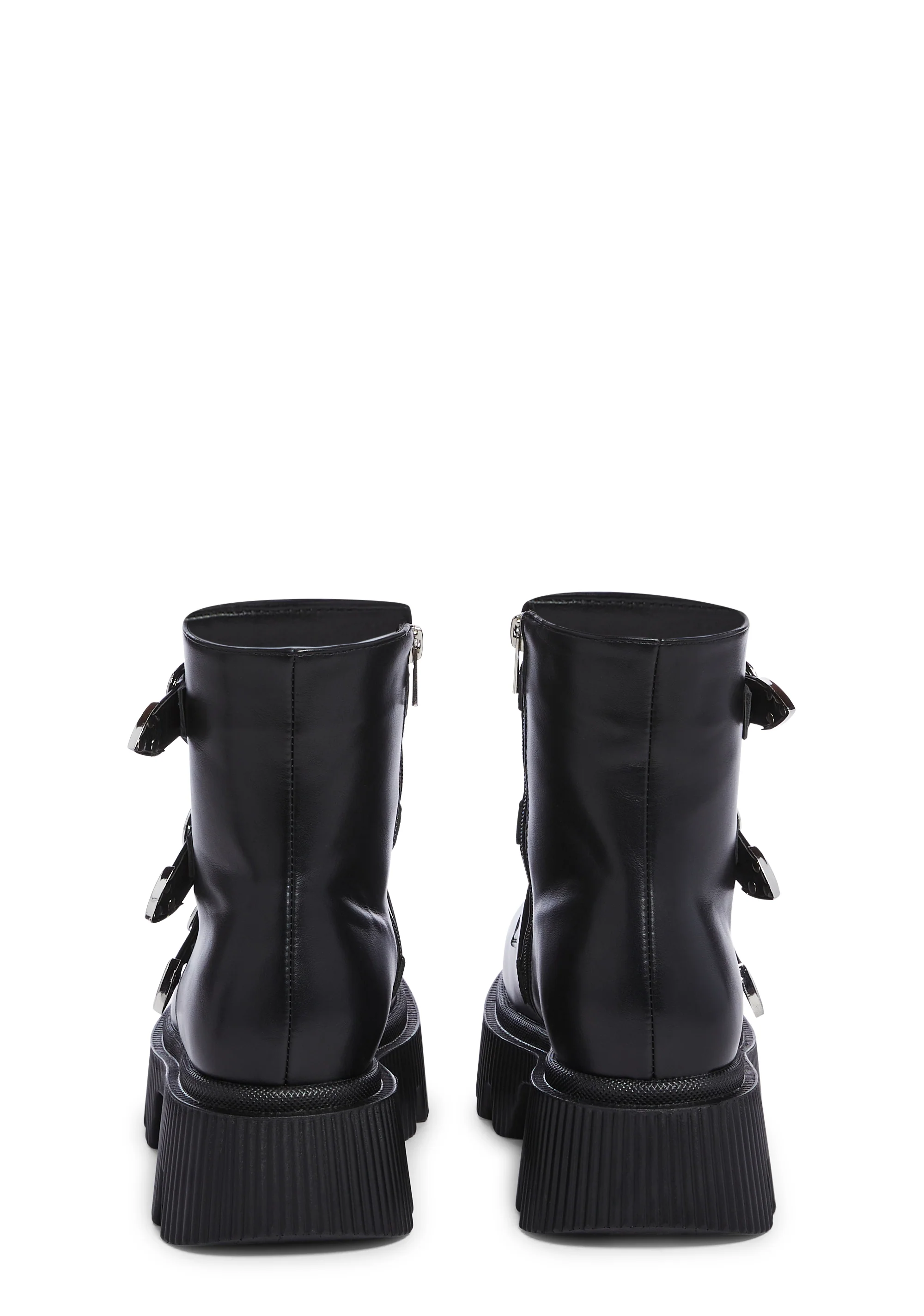 Suppressed Emotions Combat Boots - Black - Image 4