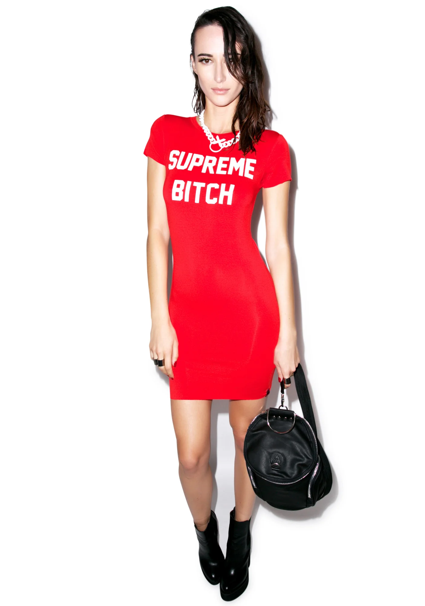 Supreme Bitch T Dress - Image 3