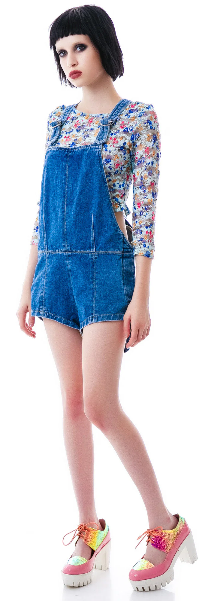 Suzie Blue Overalls - Blue - Image 10