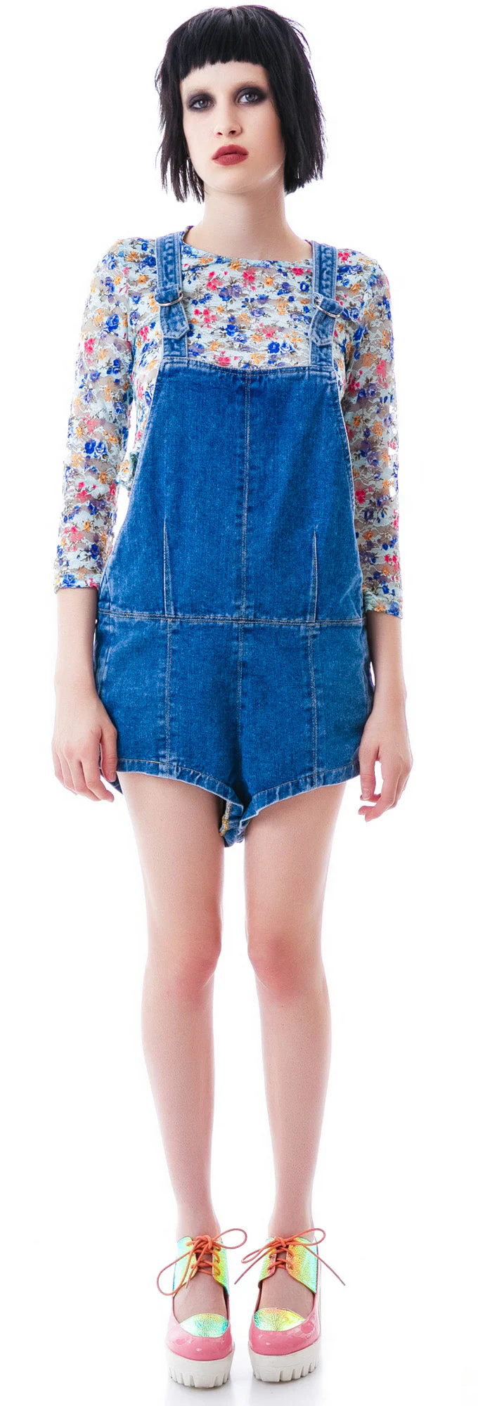 Suzie Blue Overalls - Blue - Image 6