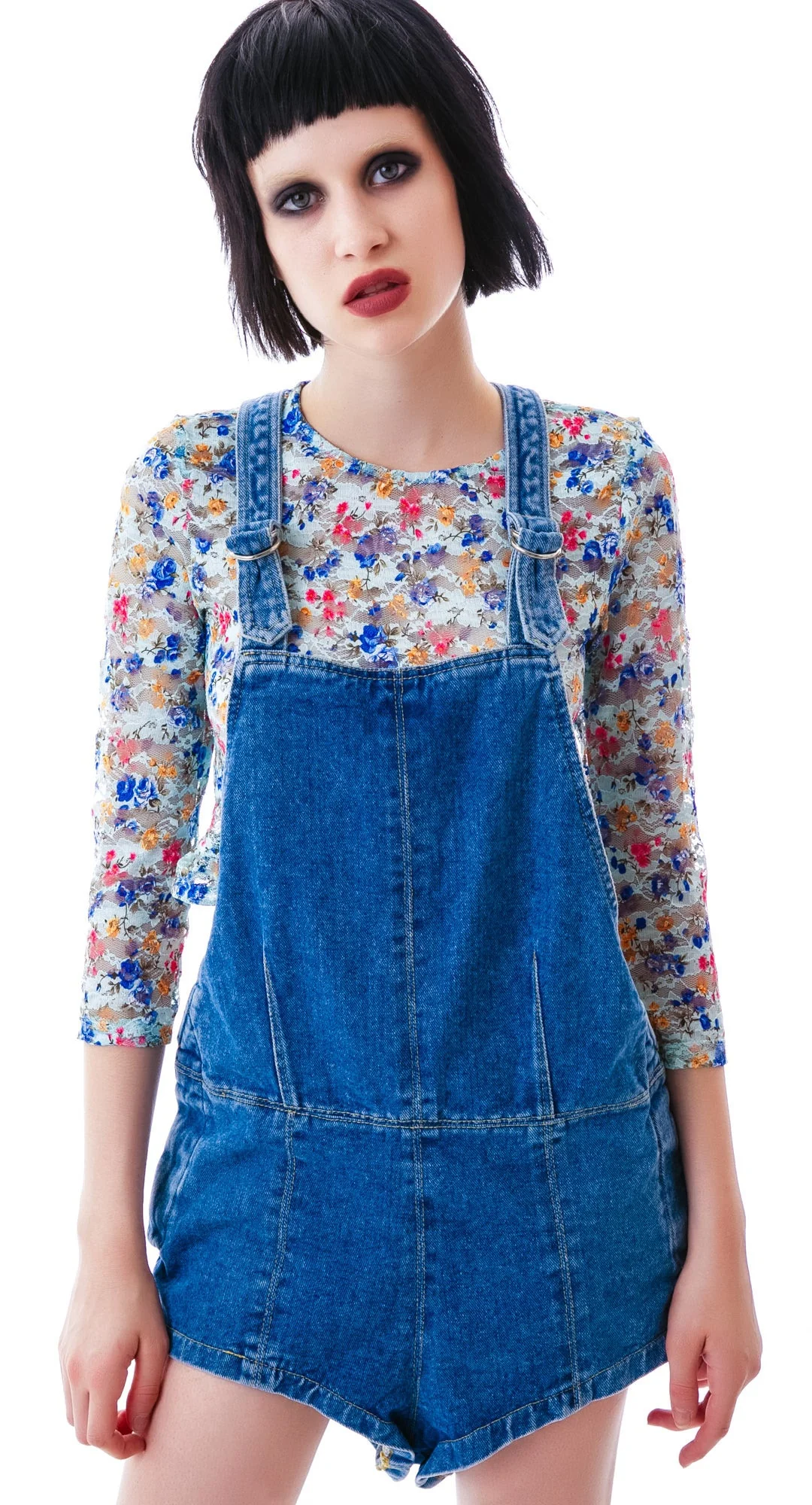 Suzie Blue Overalls - Blue - Image 8