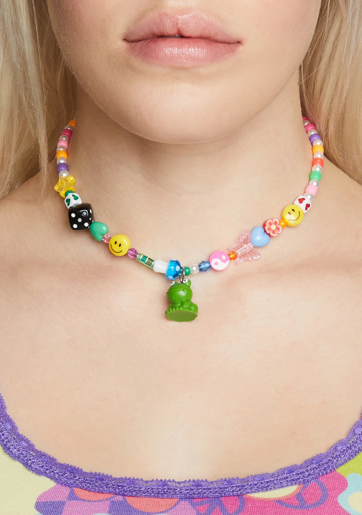 Swamp Frolic Frog Necklace - Image 2
