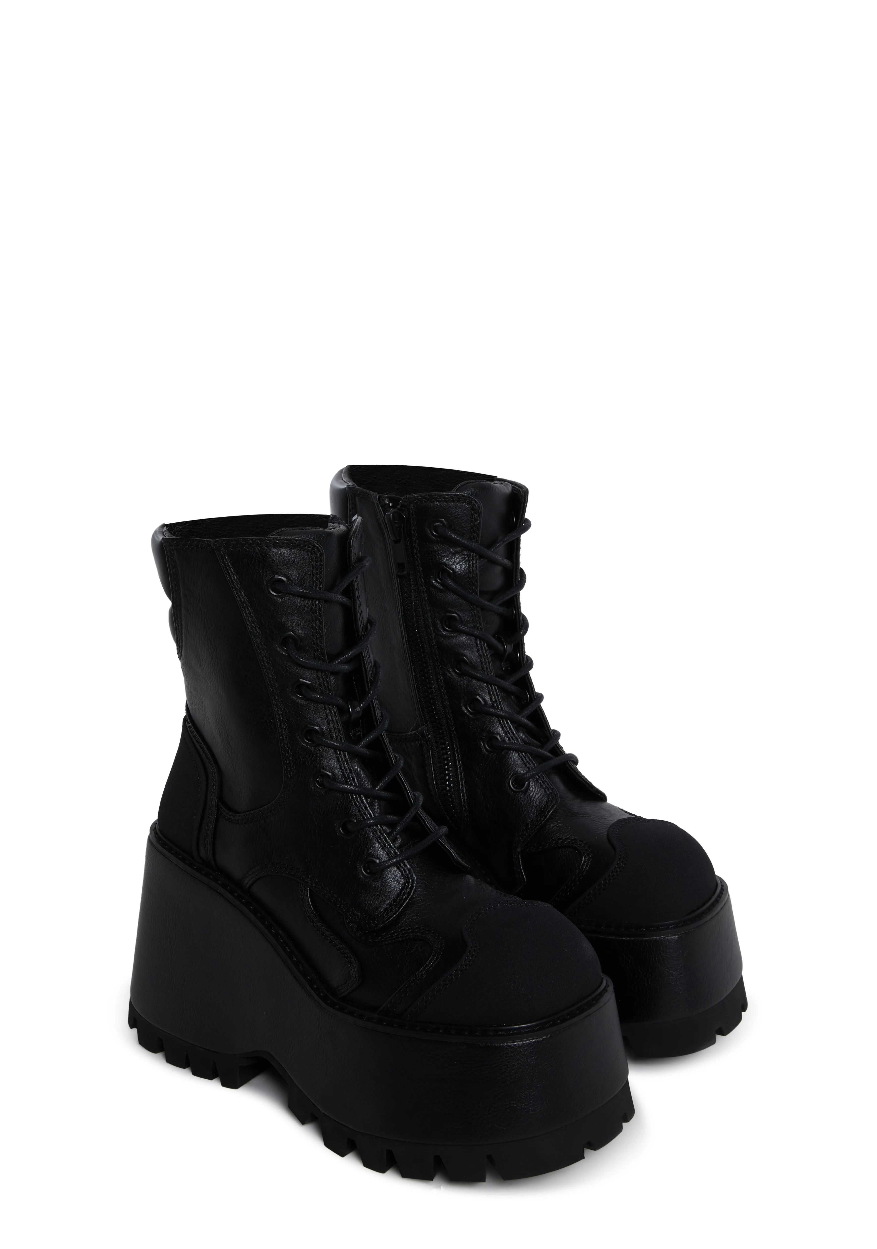 Totally Swear Platform Boots - Image 3