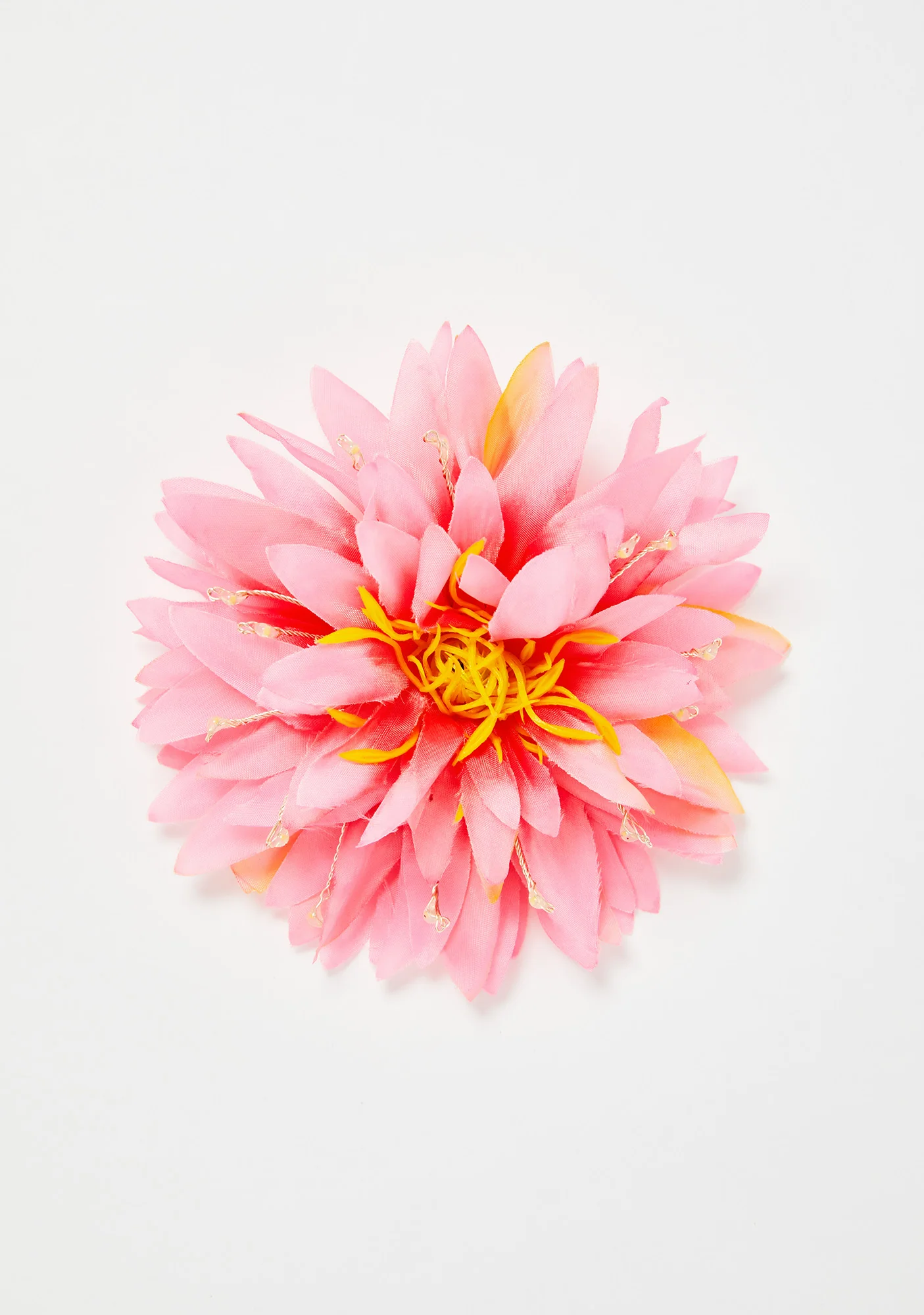 Sweet Glowing Dahlia Light Up Hair Flower - Image 3