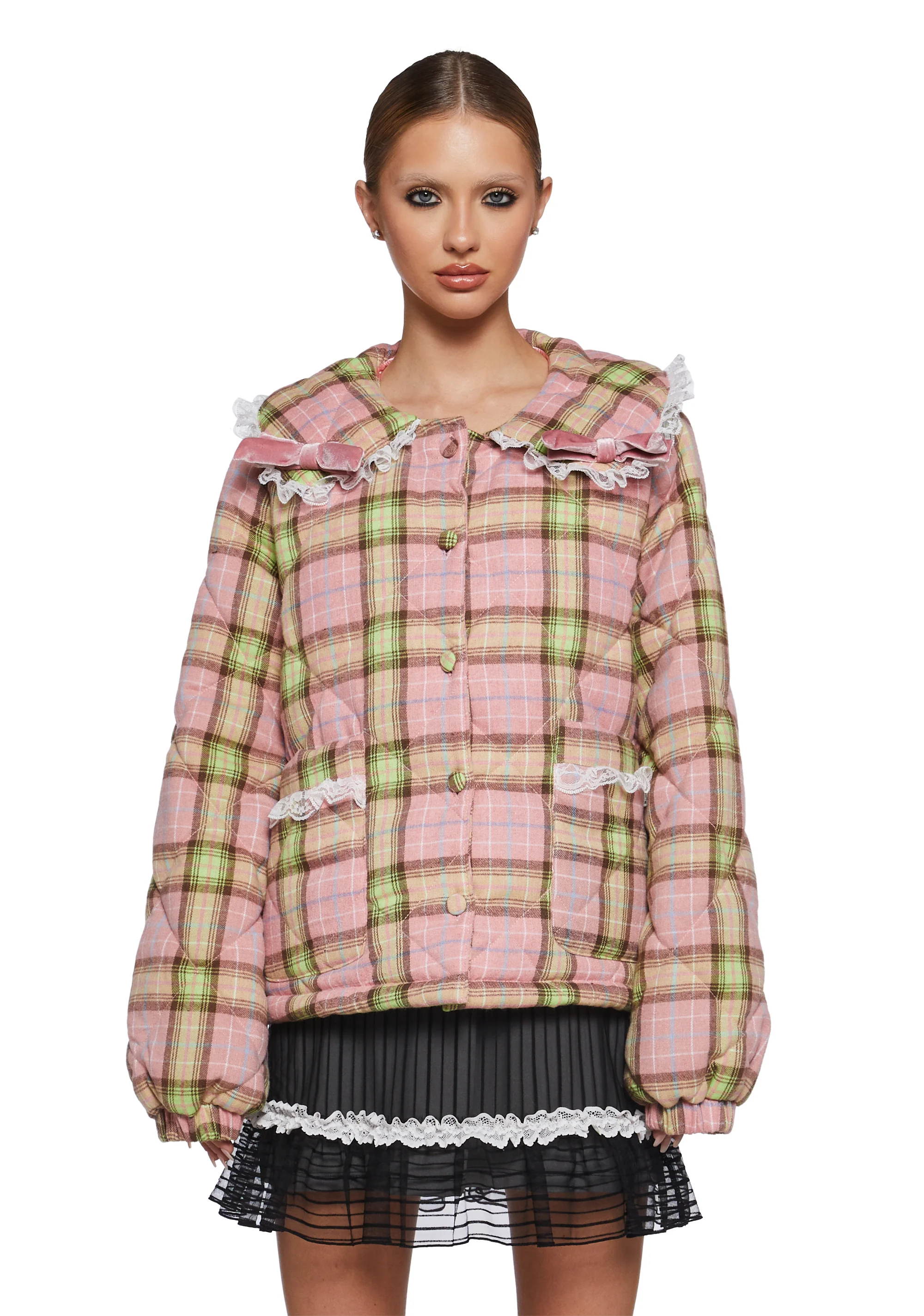 Sweet Love Story Quilted Jacket