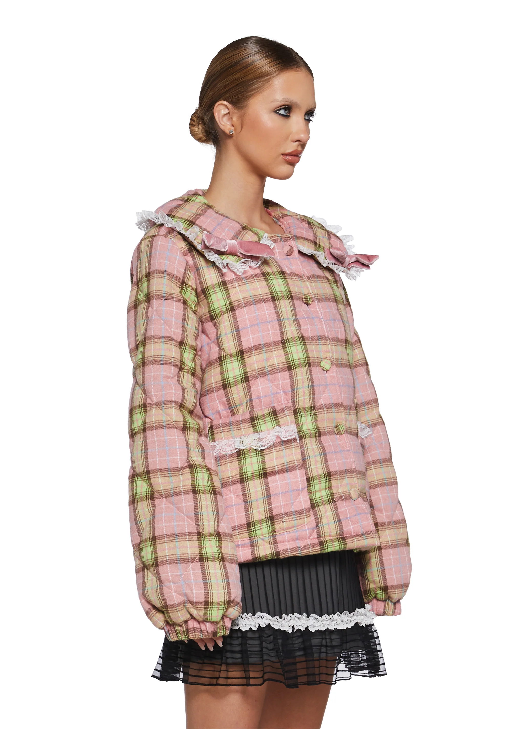 Sweet Love Story Quilted Jacket - Image 3