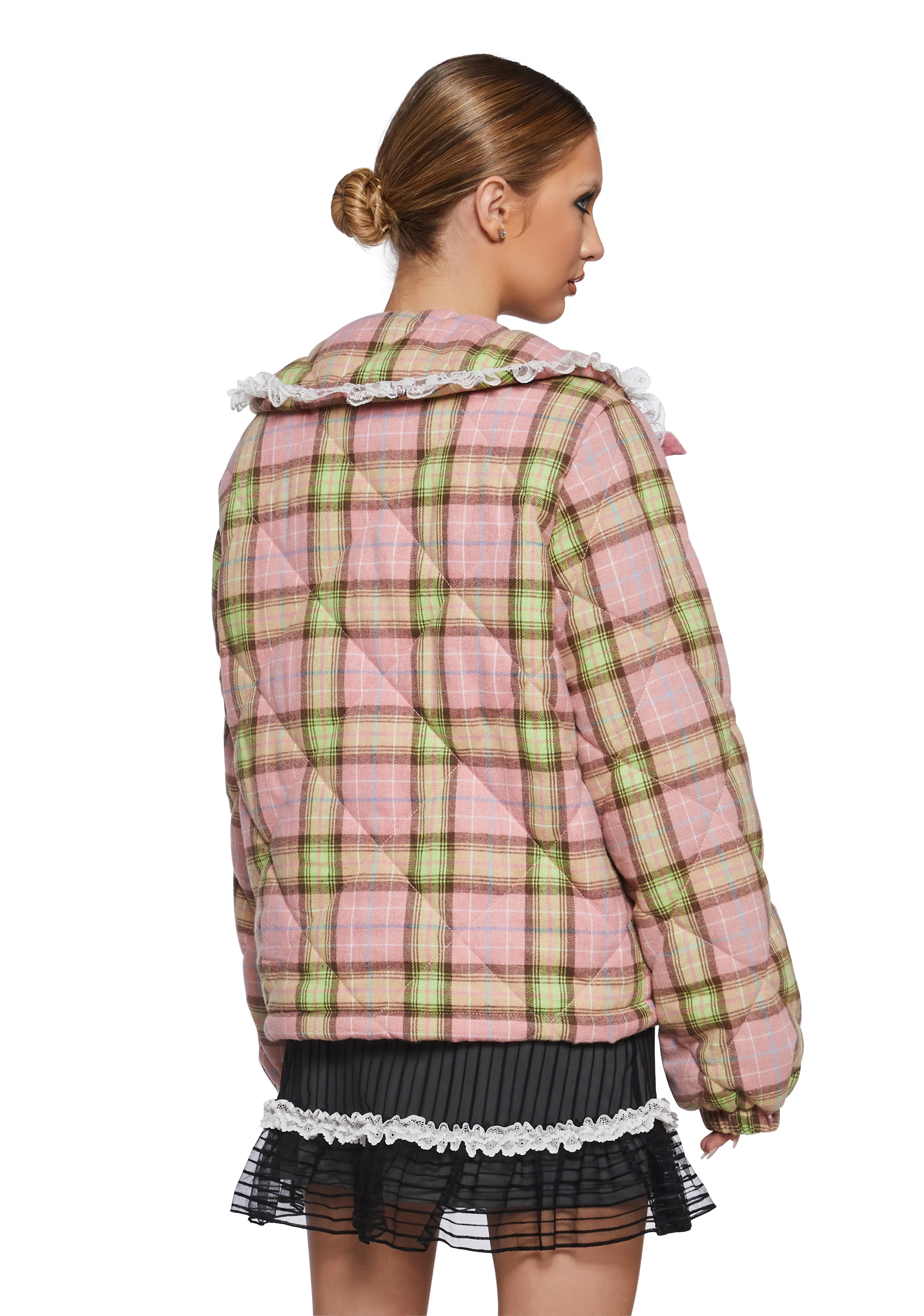 Sweet Love Story Quilted Jacket - Image 4