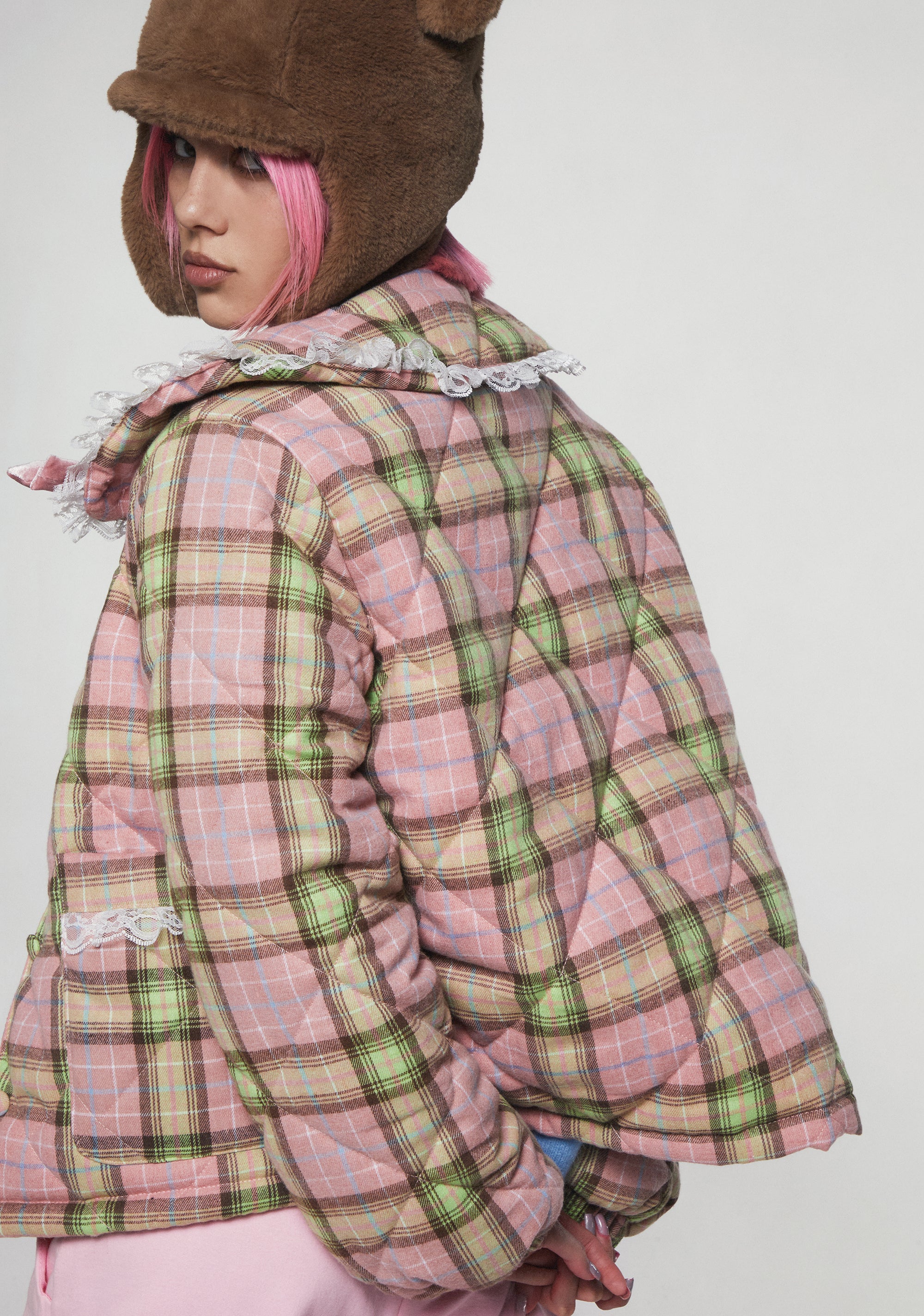 Sweet Love Story Quilted Jacket - Image 6