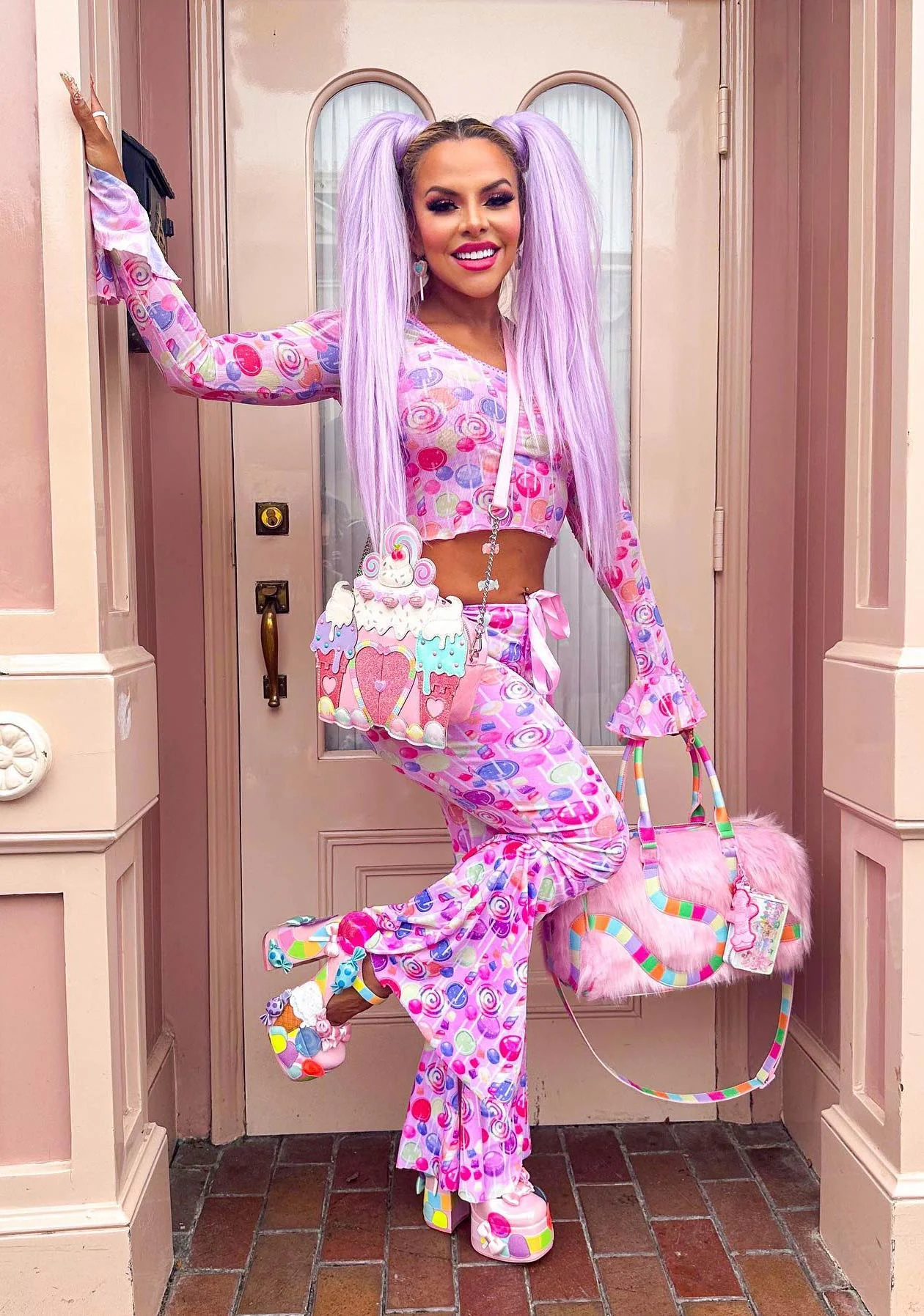 Sweet Pieces Flare Pants - Image 6