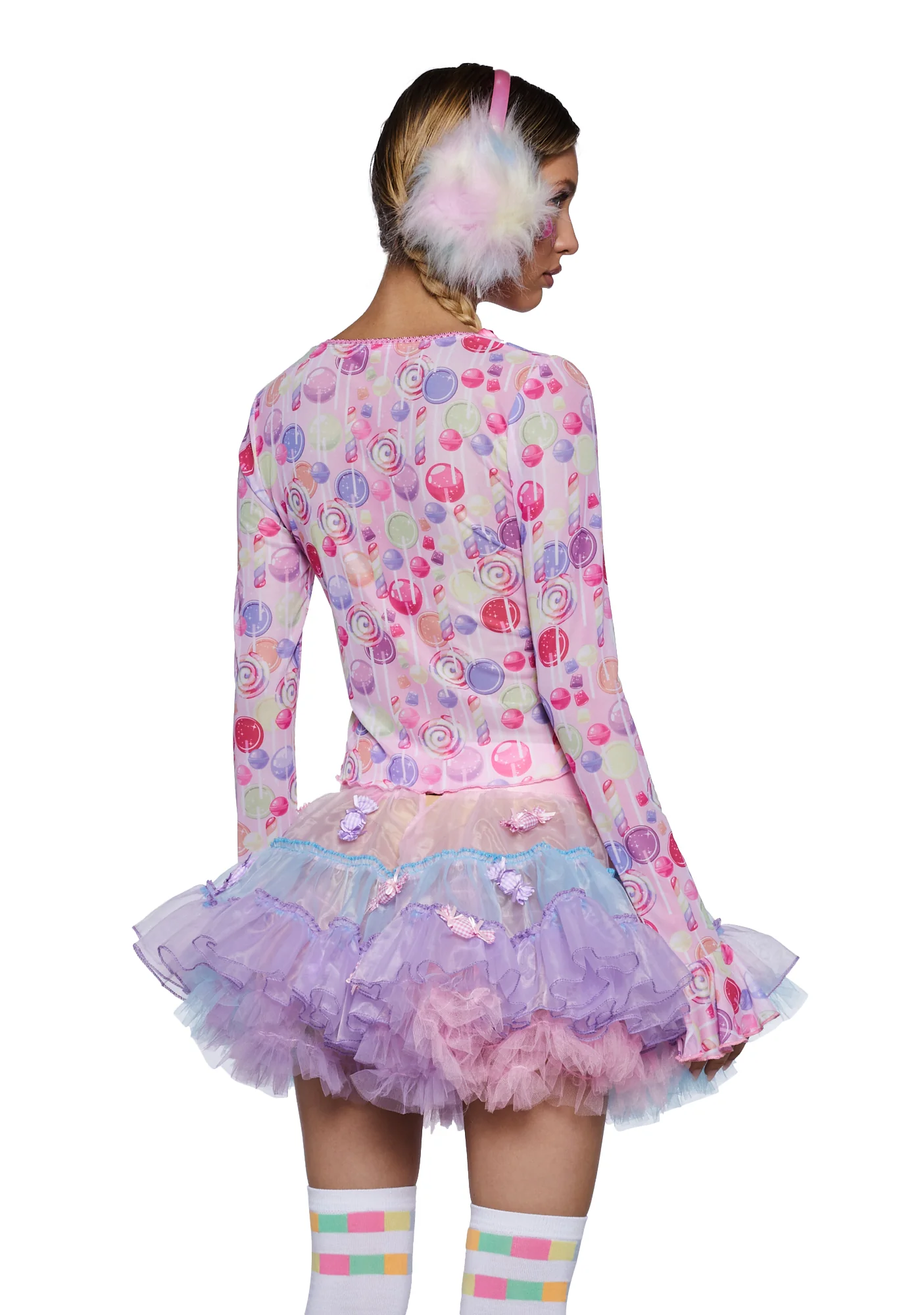 Sweet Pieces Mesh Top - Image 4