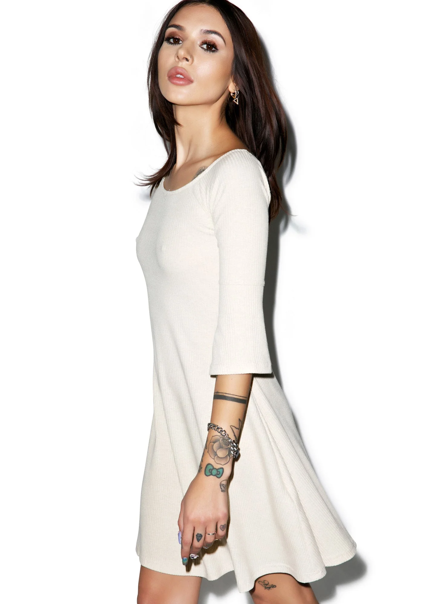 Sweet Speculation Dress - Light Pink - Image 7
