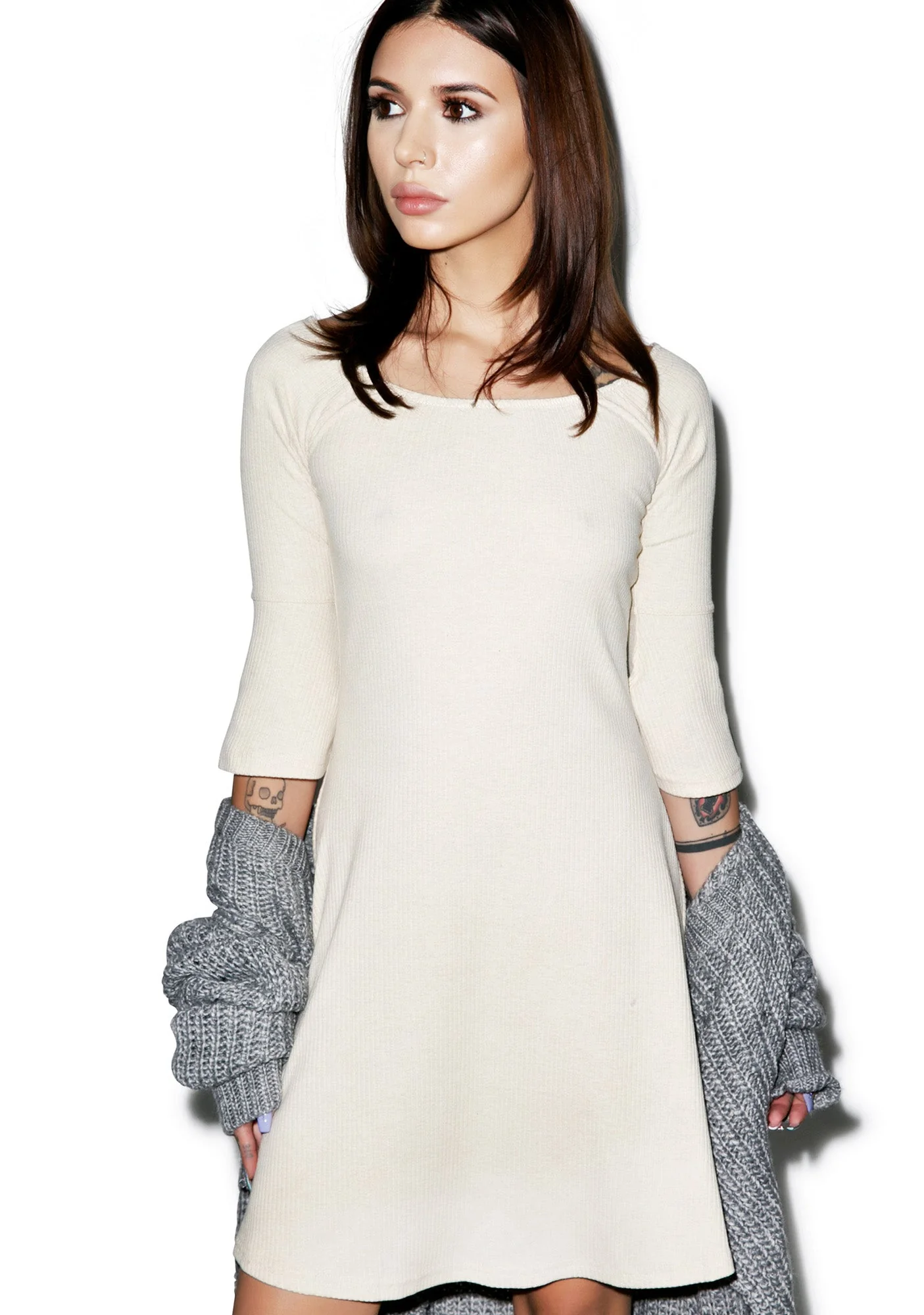 Sweet Speculation Dress - Light Pink - Image 8