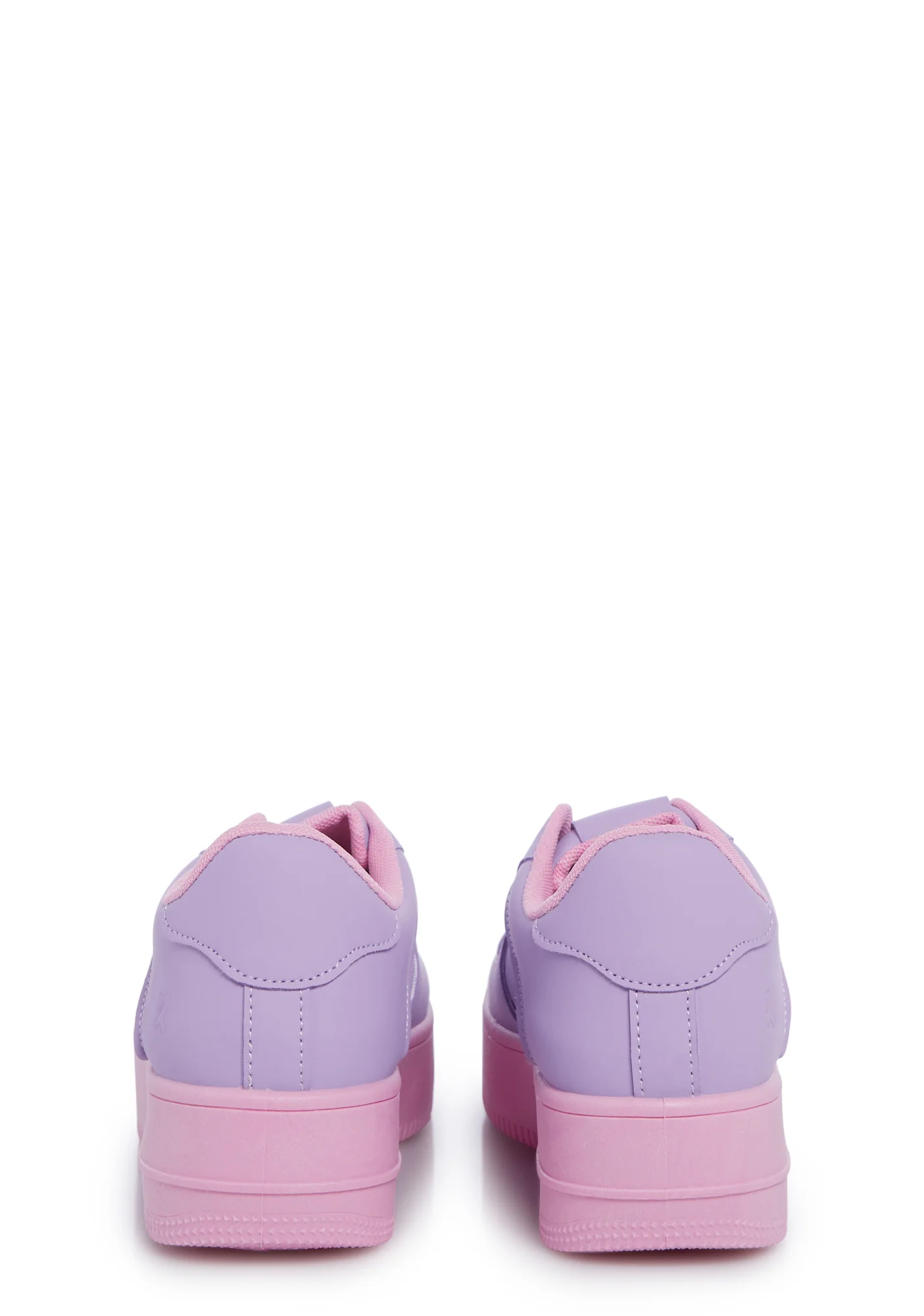 Sweet Strawberry Platform Sneakers - Purple - Image 4