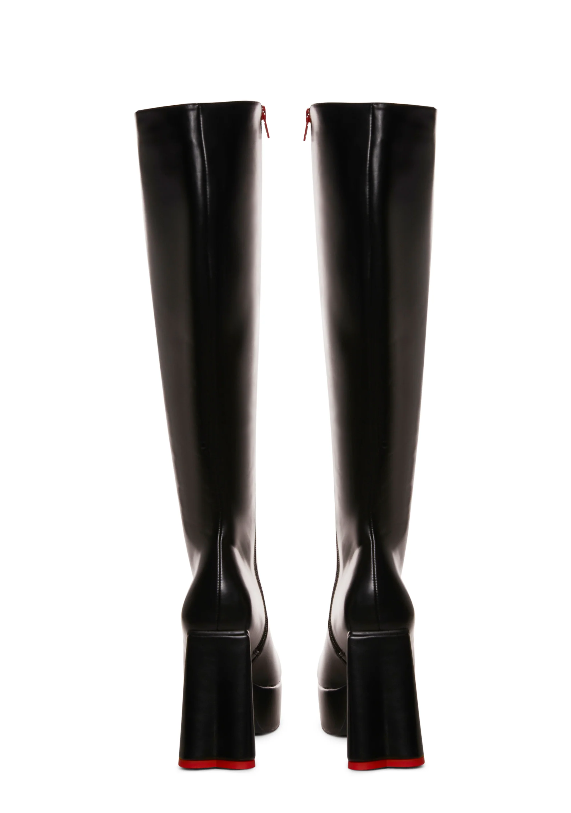 Sweet Talker Platform Boots - Black - Image 4