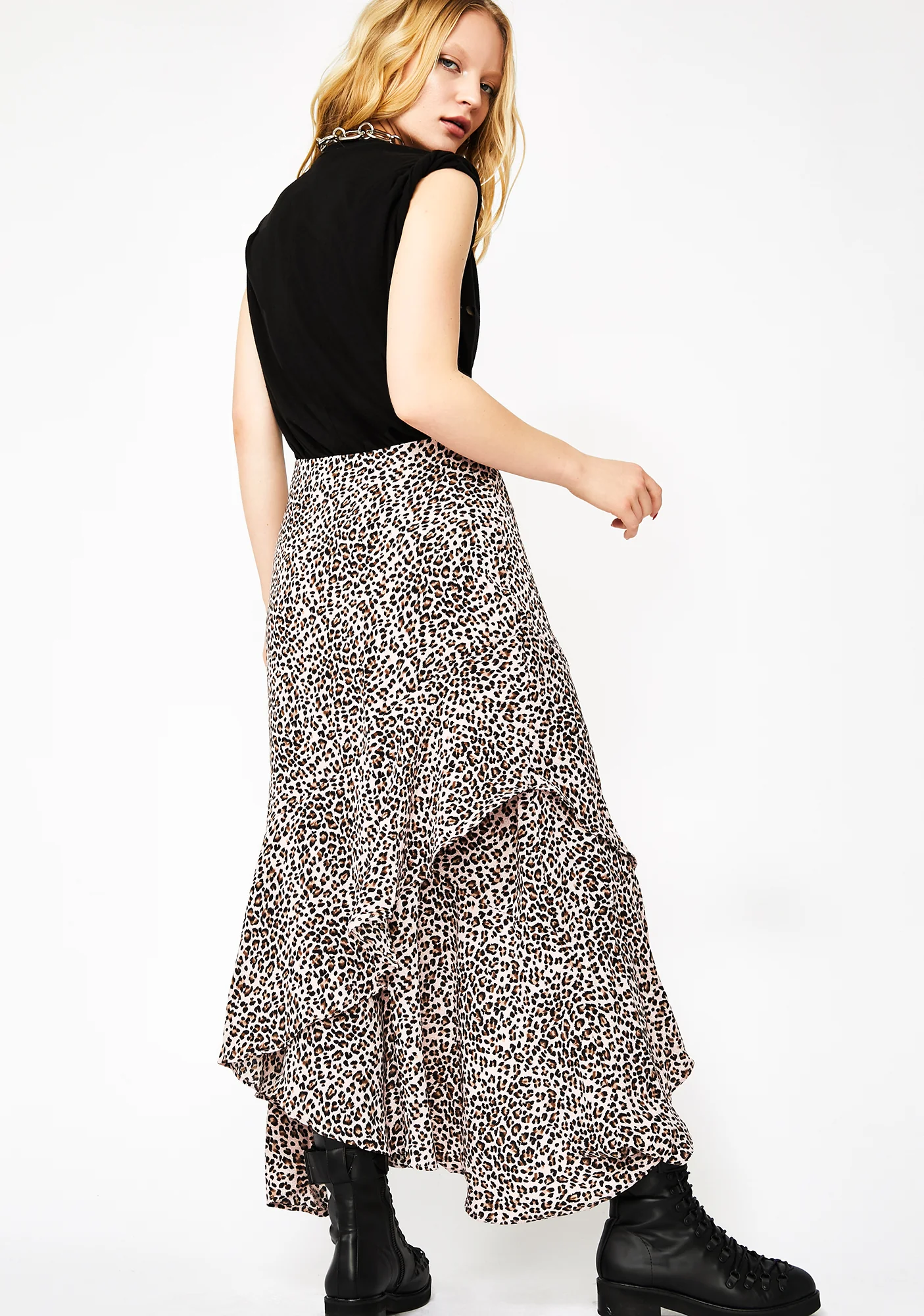Sweet Untamed Tendencies Maxi Skirt - Image 4