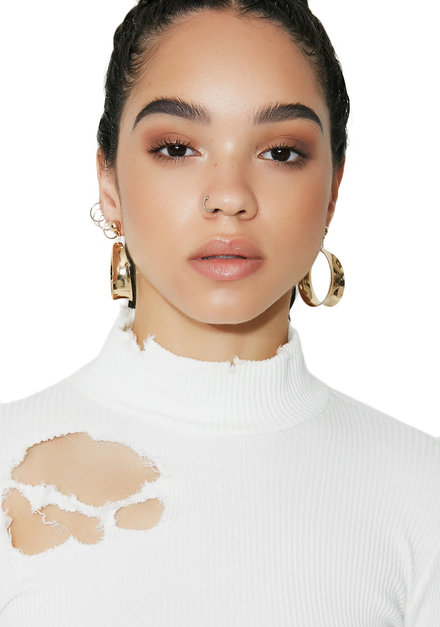 Sweet Victory Hoop Earrings - Image 3