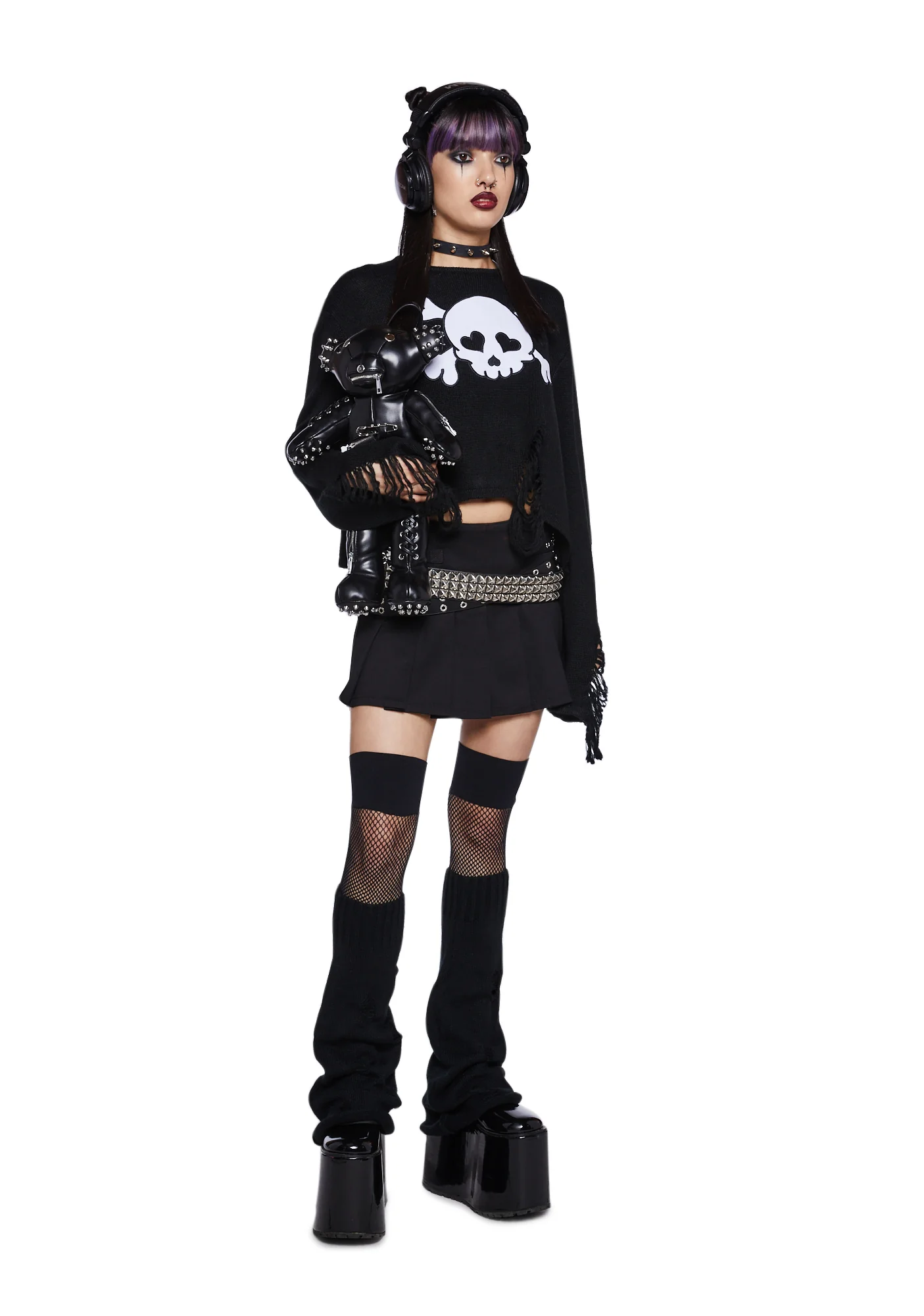 Sweetest Nightmare Mini Skirt - Image 2
