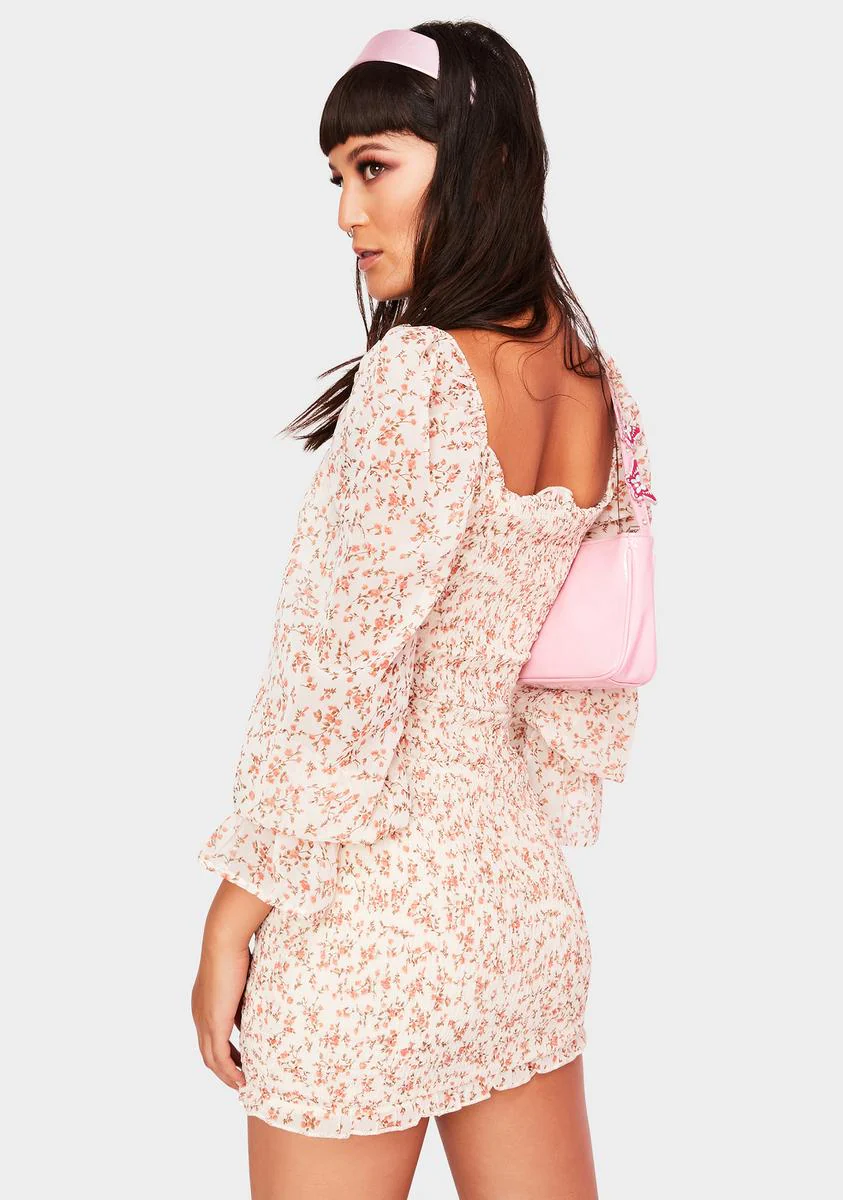 Sweetest Surrender Ruched Dress - Image 4