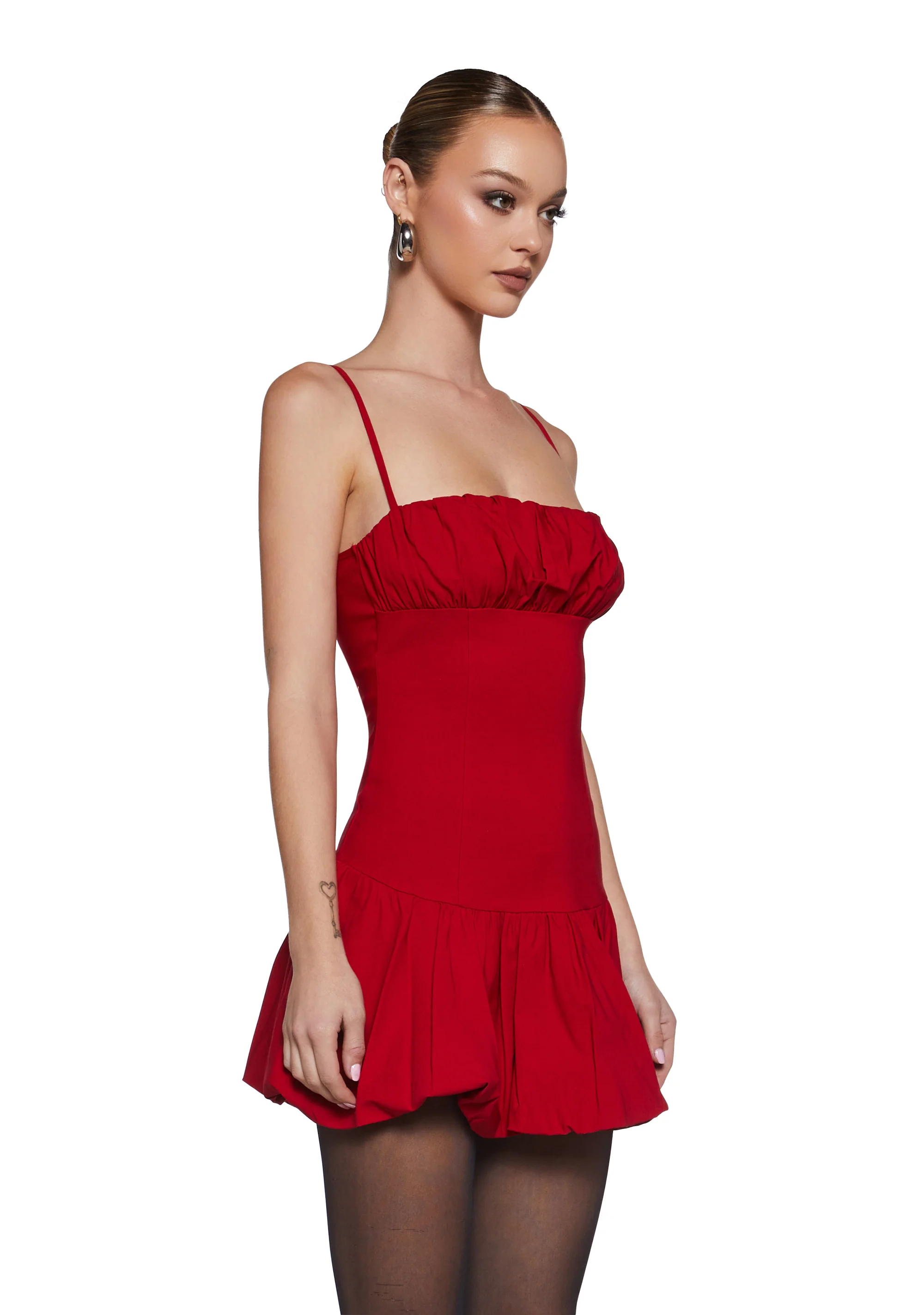 Sweethearts Always Mini Dress - Red - Image 3