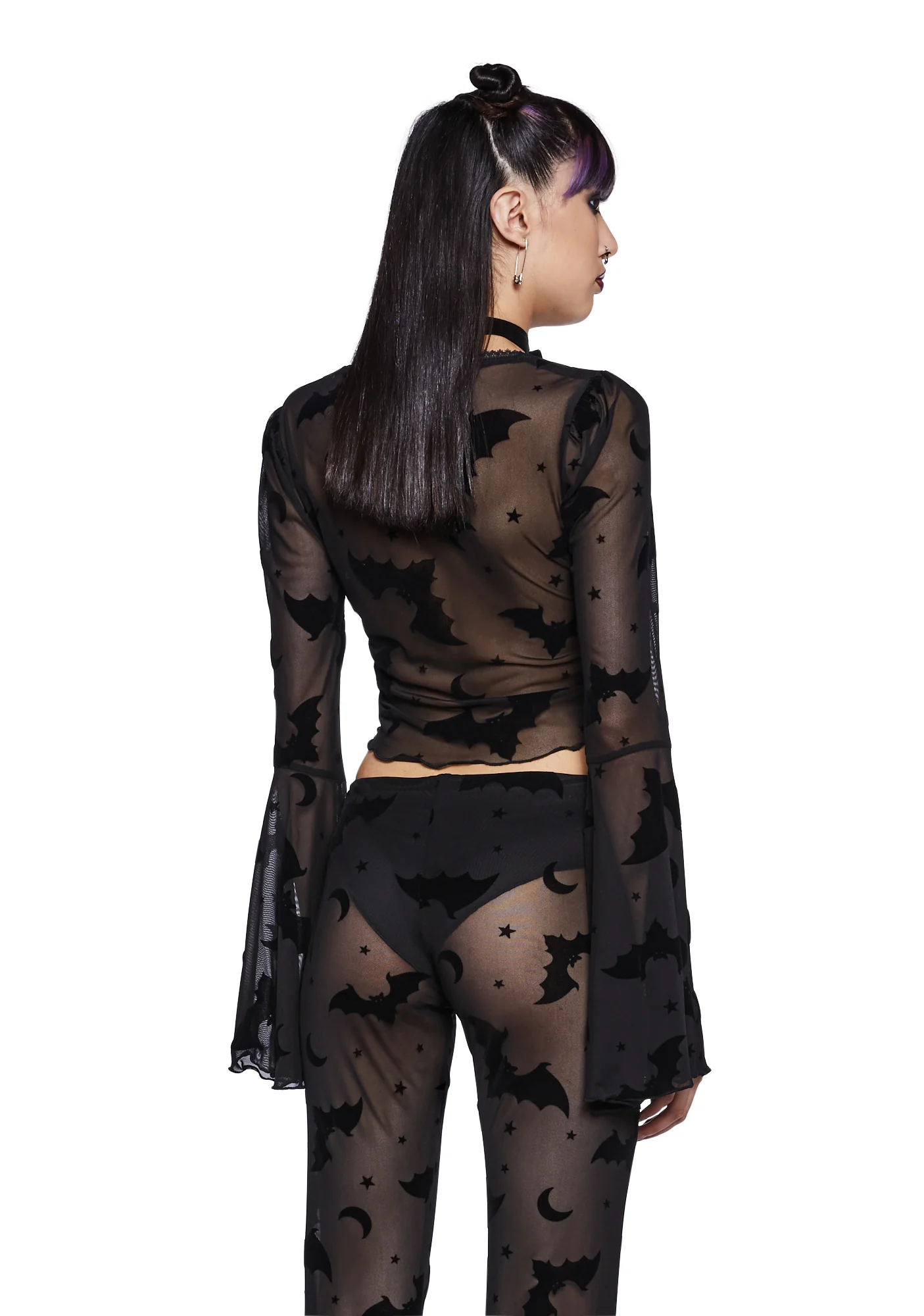 Sweetly Sinister Crop Top - Image 4