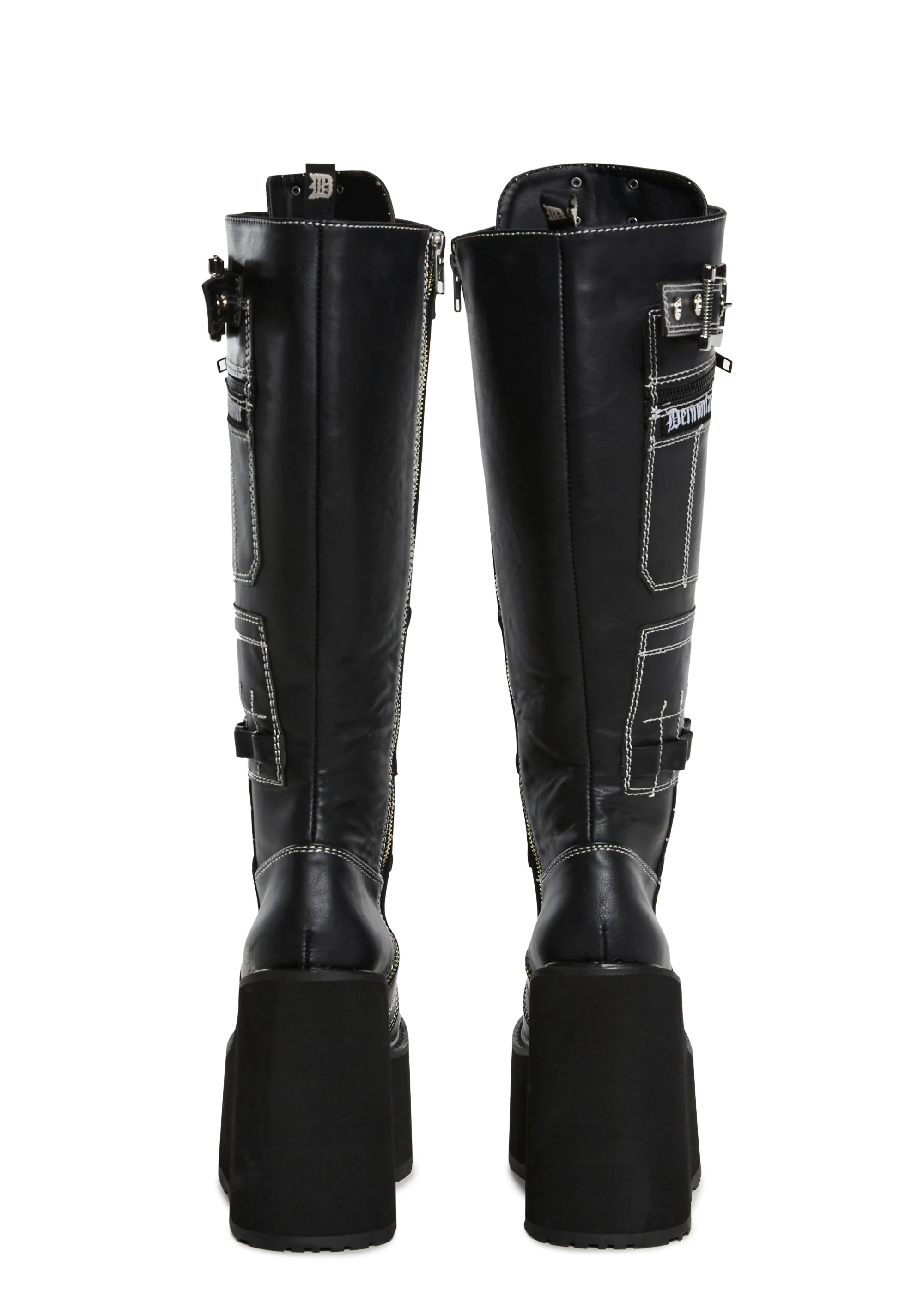 Swing-260 Platform Knee High Boots - Image 4